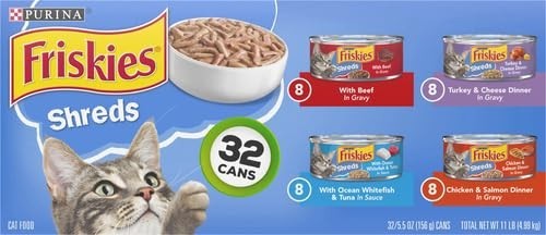 Savory Wet Cat Food Variety Pack   Beef, Turkey, Chicken, Salmon & Tuna   64 Can2