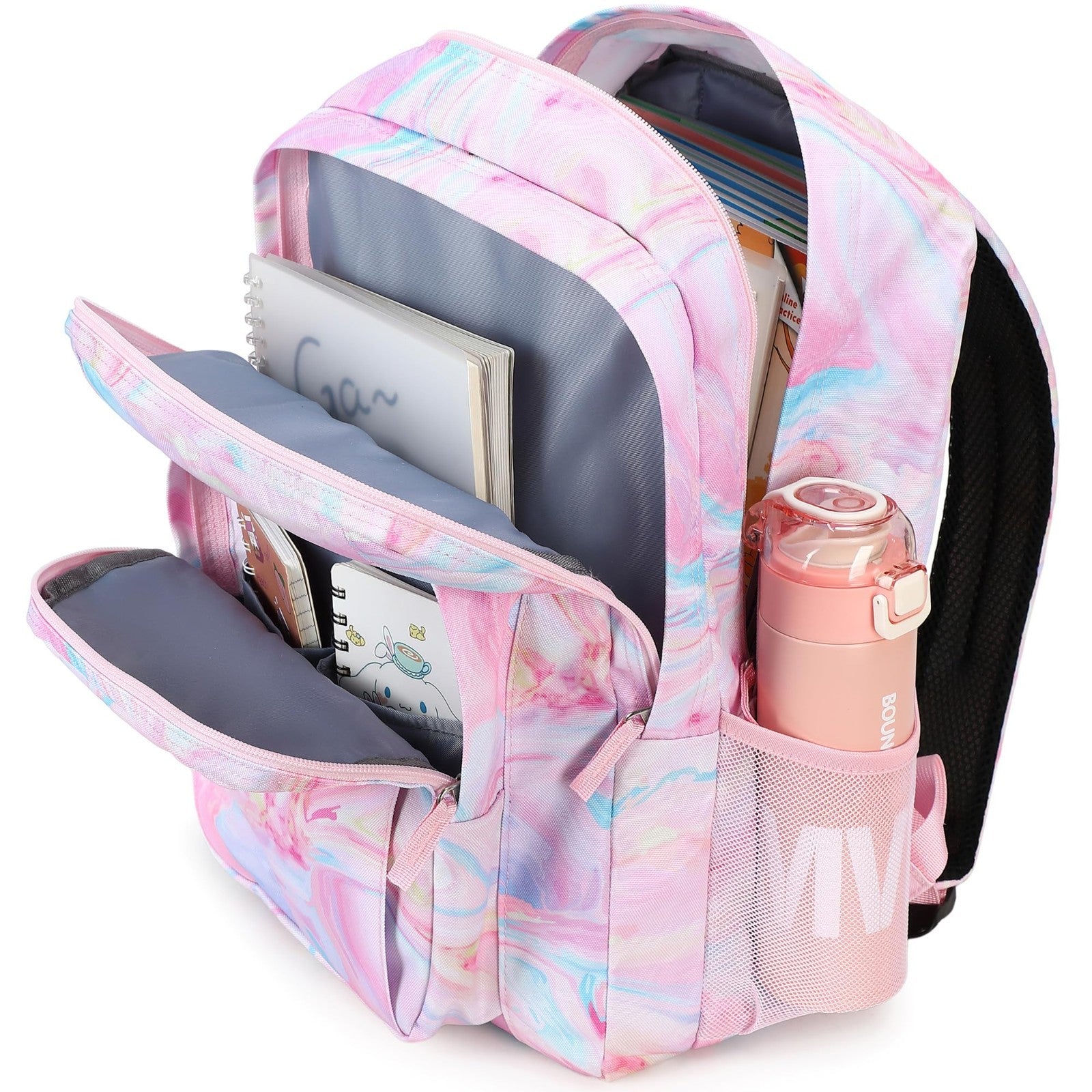 Water Resistant Tie Dye Women's Backpack for School, College & Travel   Stylish5