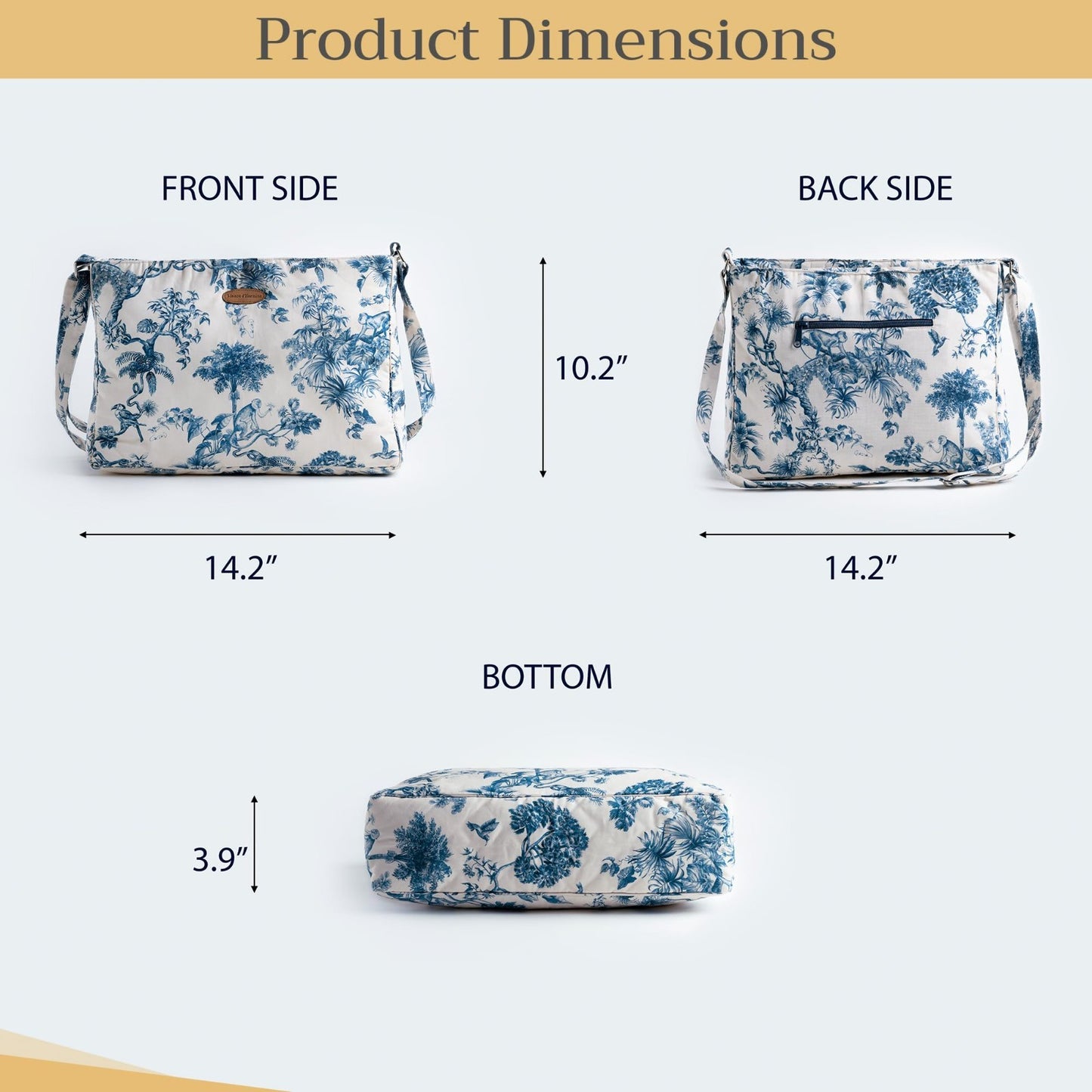 Stylish Cotton Shoulder Bag for Women | Versatile Handbag | Perfect for Everyday5