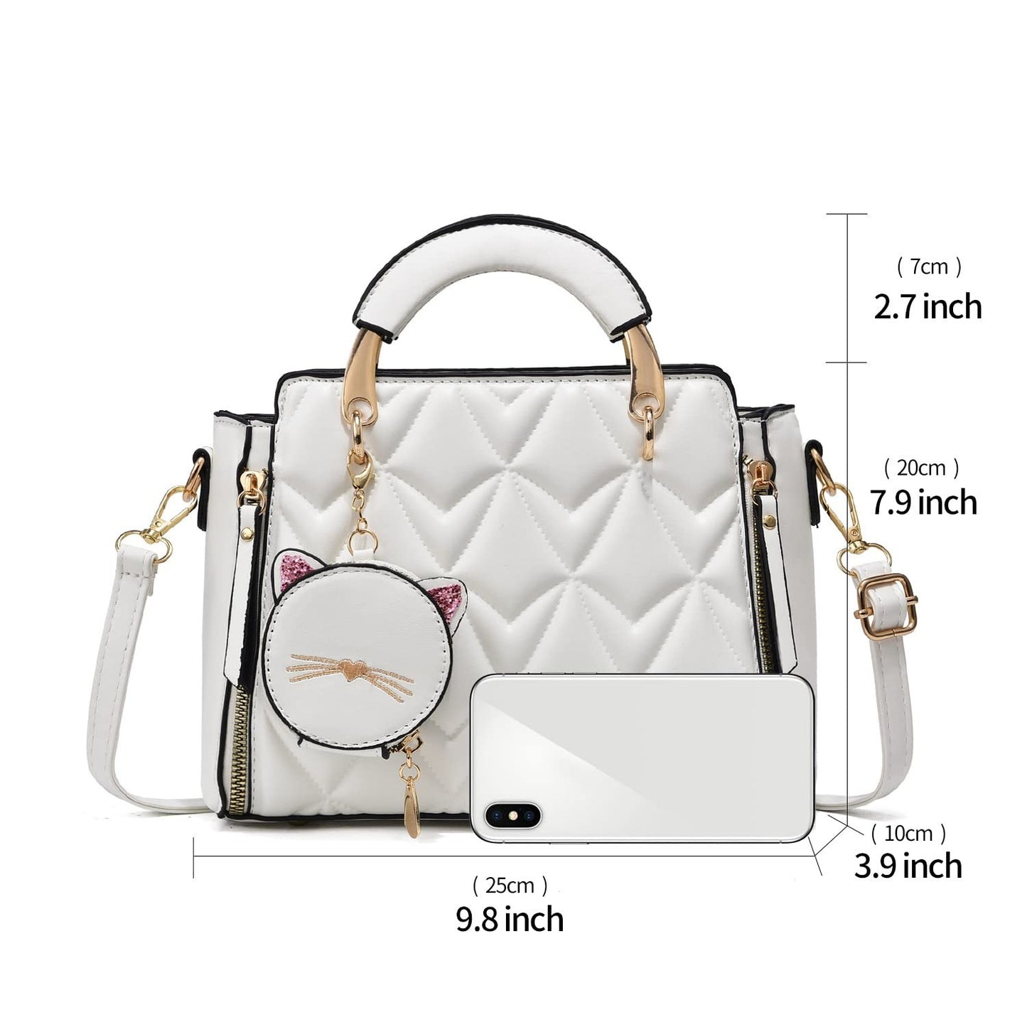 Stylish Women's Crossbody Handbags - Top Handle Satchel & Small Tote Bags3