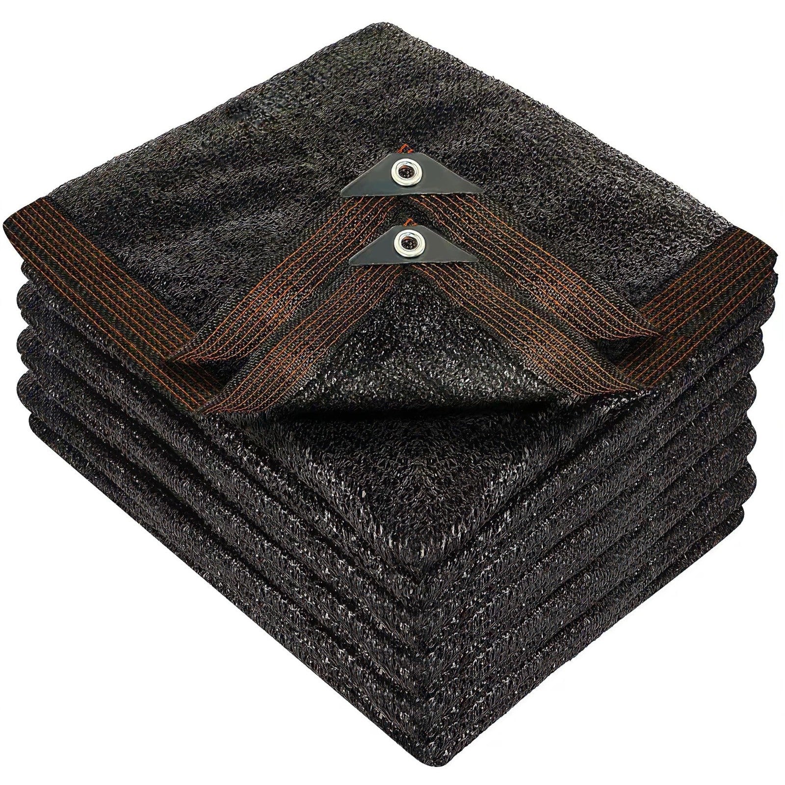 50% Black Shade Cloth 20x20 FT Durable Mesh Tarp with Grommets for Garden, Green1