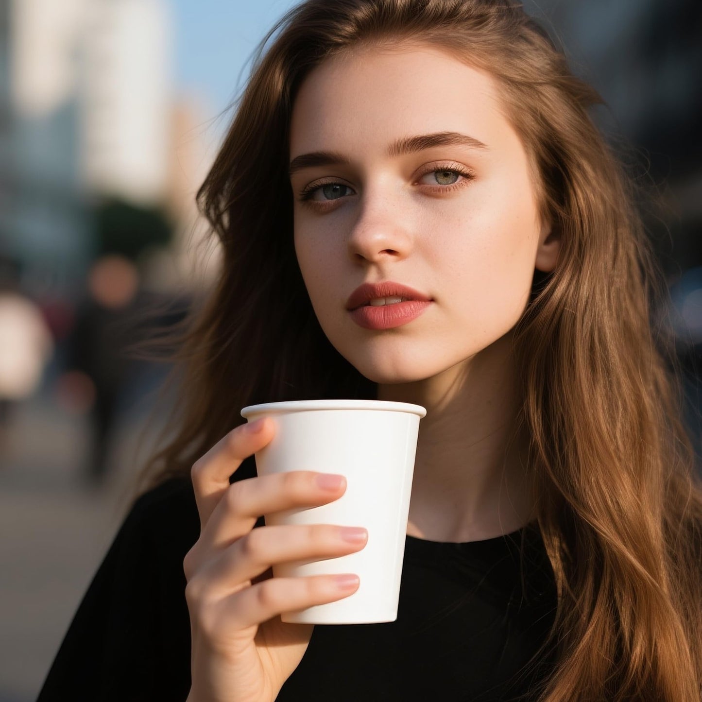 1000 Pack 8 oz Disposable Paper Coffee Cups   Perfect for Parties, Home & Office2