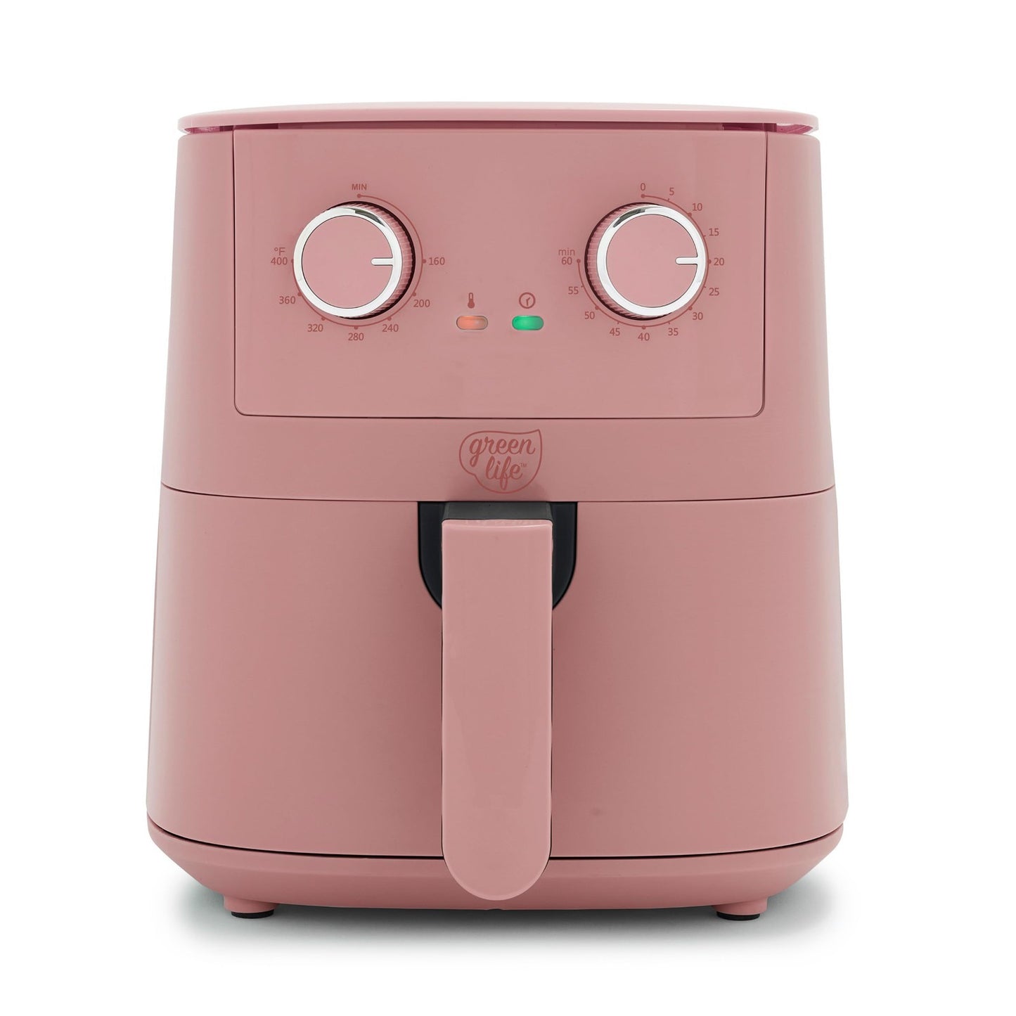 4.5QT Air Fryer with Mechanical Dial, PFAS Free Ceramic Nonstick, Adjustable Tem1