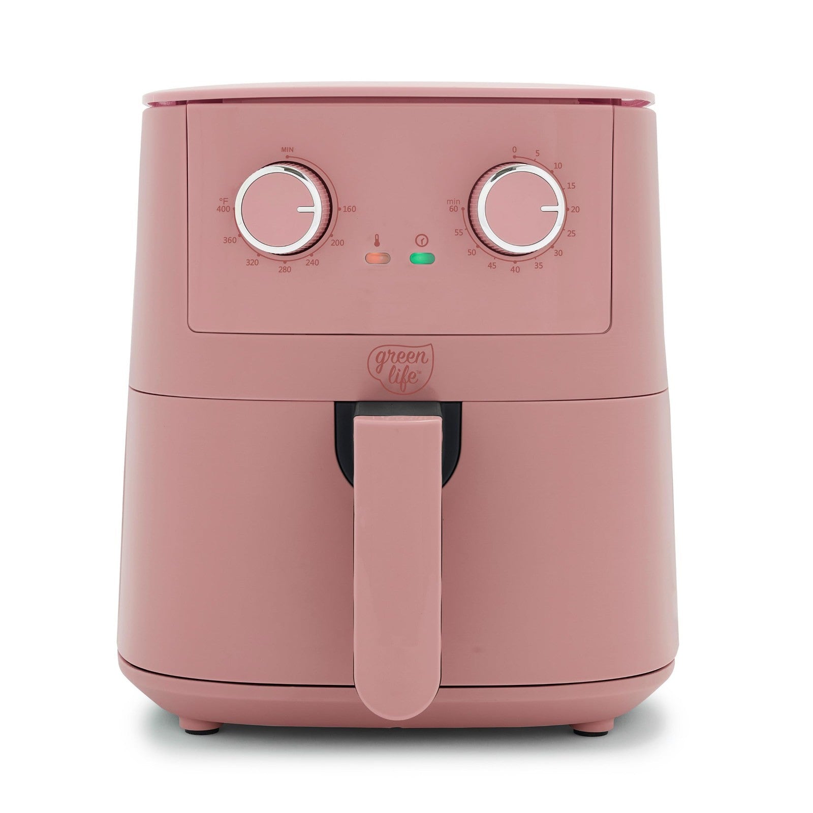4.5QT Air Fryer with Mechanical Dial, PFAS Free Ceramic Nonstick, Adjustable Tem1