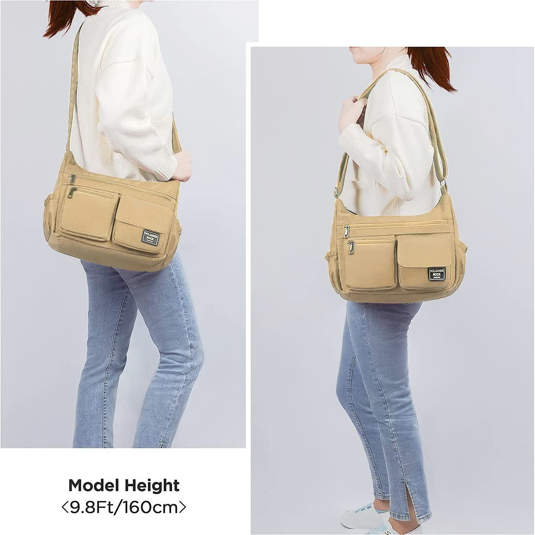 Lightweight Waterproof Crossbody Bag for Women | RFID Travel Shoulder Purse2