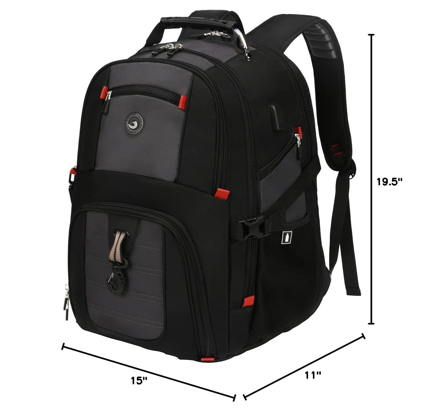Extra Large Travel Laptop Backpack for Men, College Work Bag, Durable & Stylish2