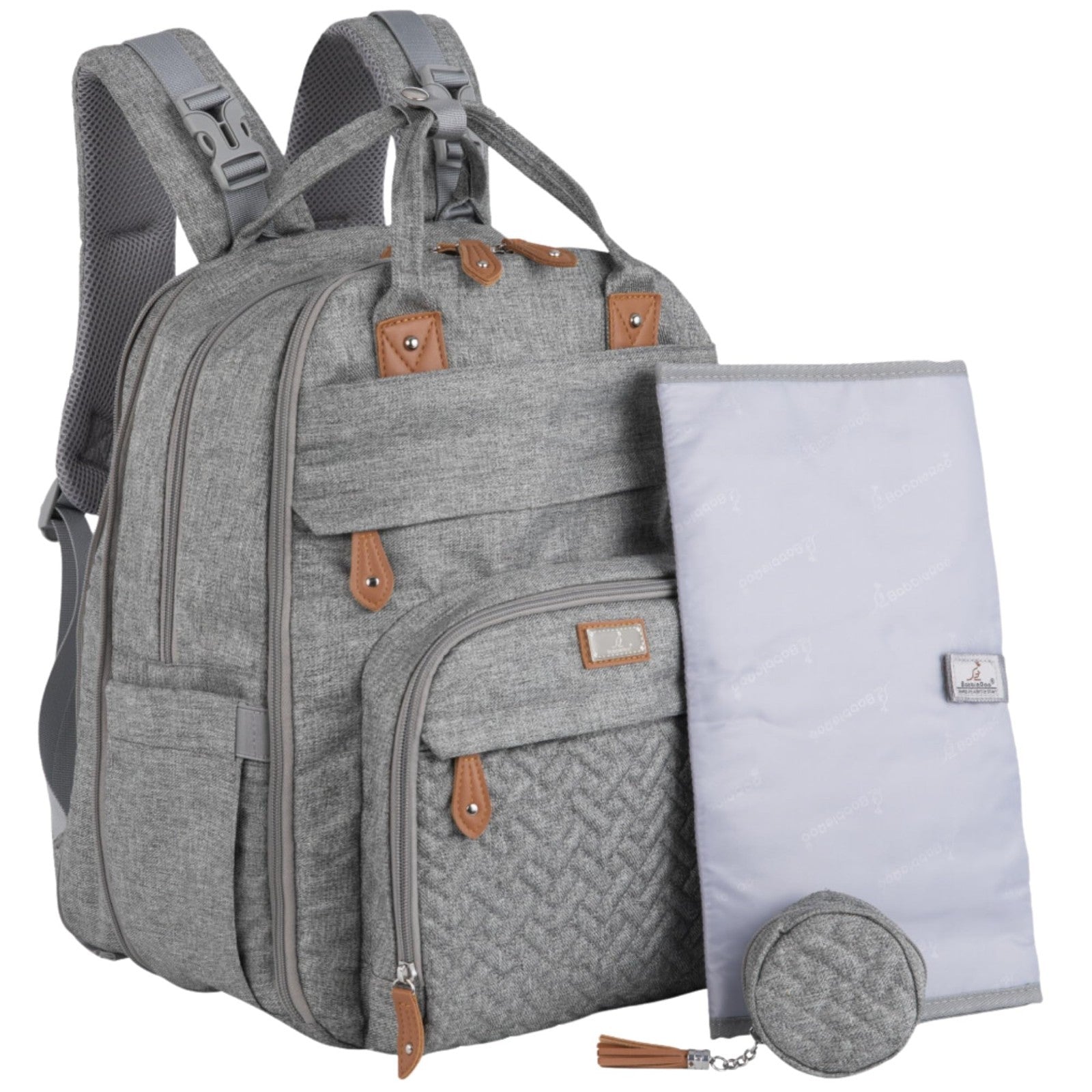 Extra Large Diaper Bag Backpack   Expandable Baby Tote with Changing Pad, Stroll1