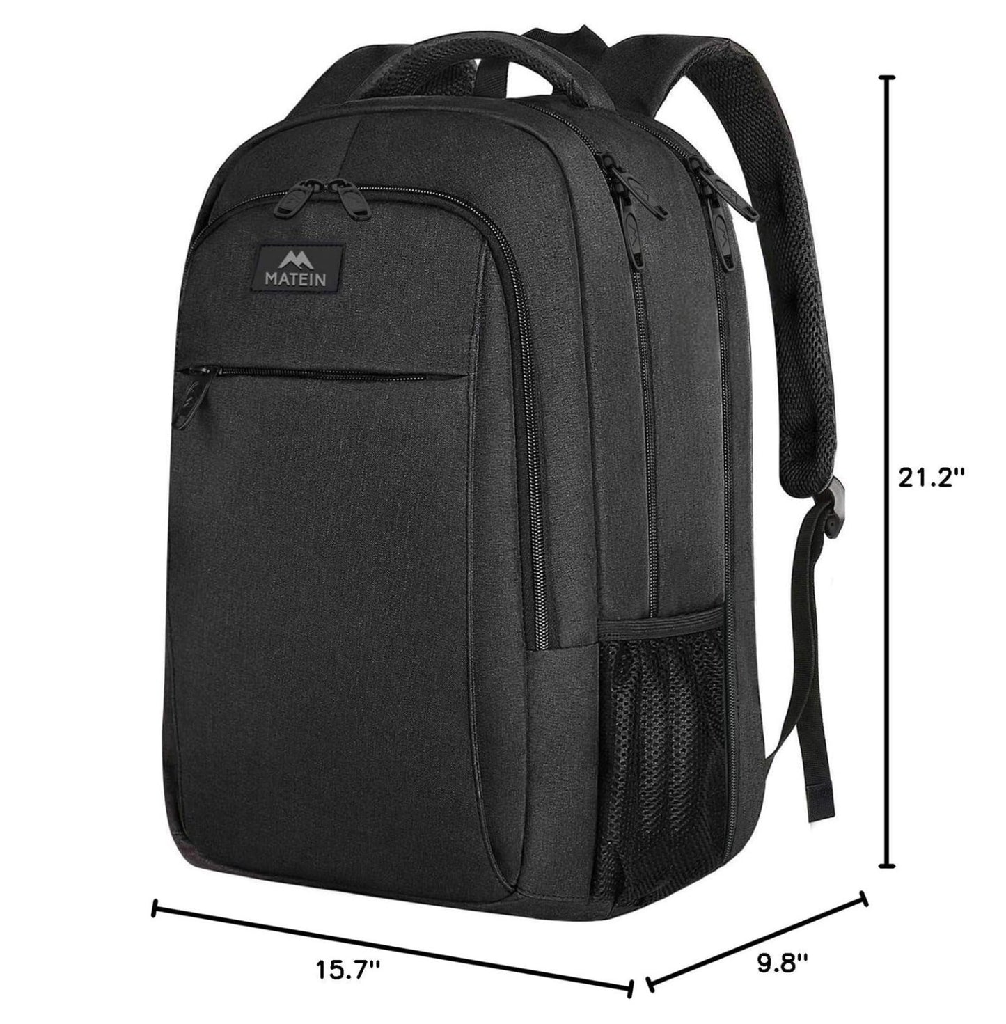 Extra Large 18" TSA Friendly Laptop Backpack, Travel Bag with Multiple Pockets8