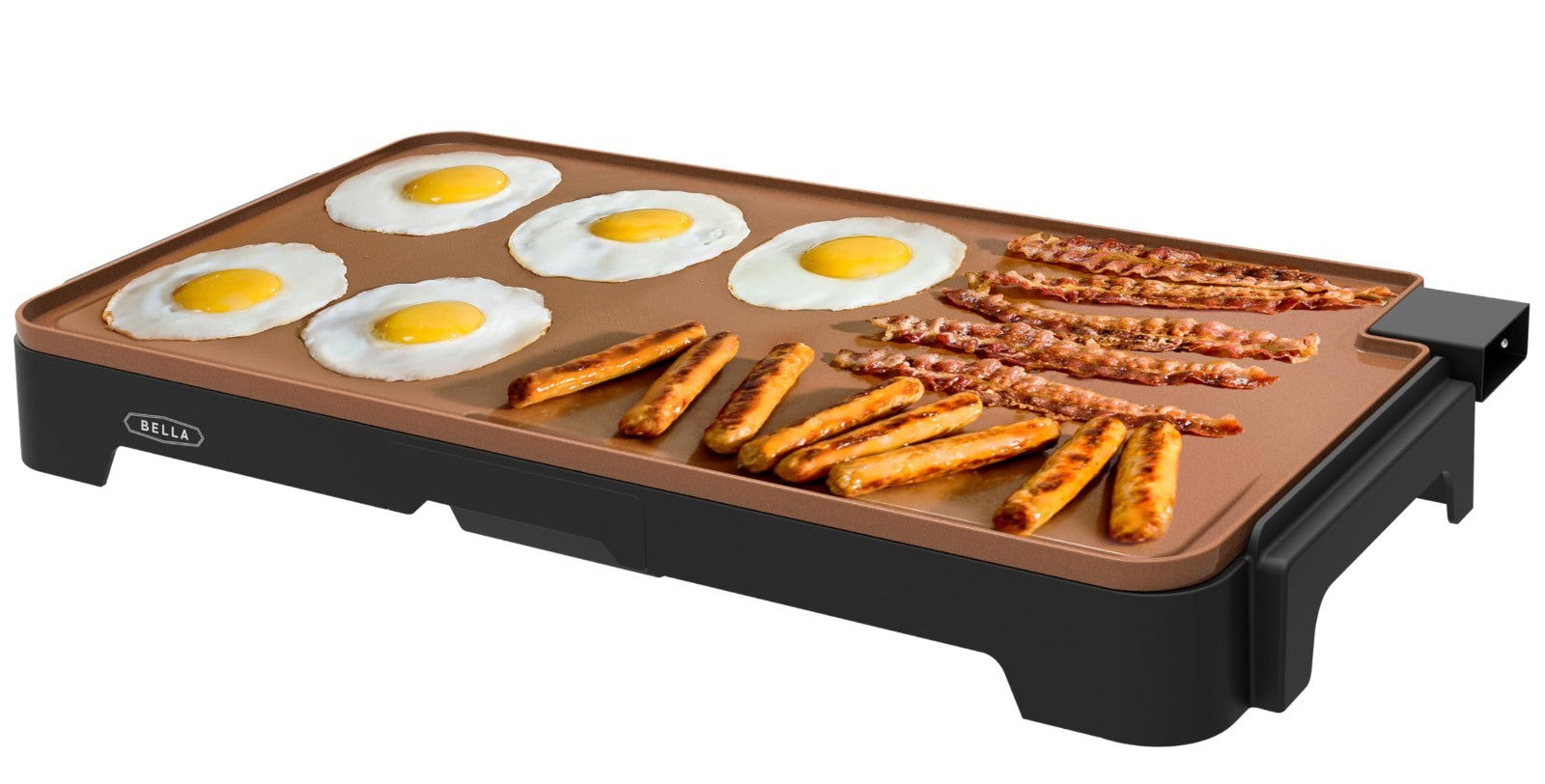 Large Electric Griddle - Cook 15 Eggs, Non-Stick Ceramic Surface, Easy Clean-Up1