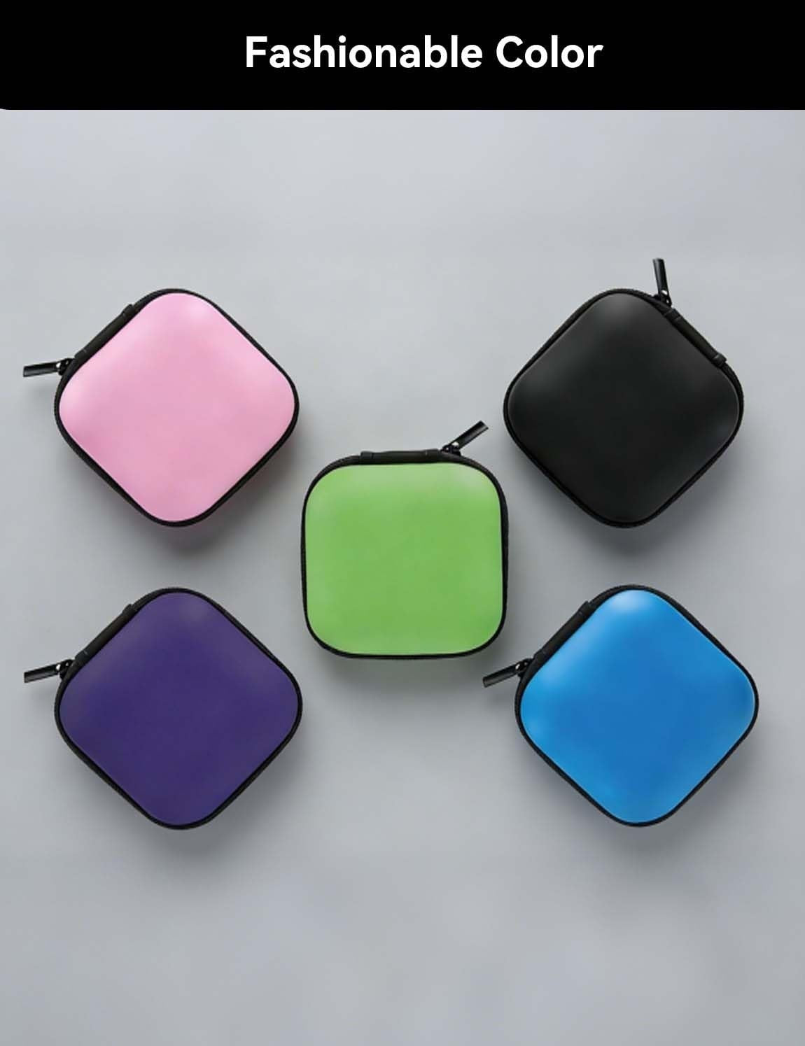 Hard Protective Earphone Case for Wired Earbuds & MP3   Portable Carrying Bag5