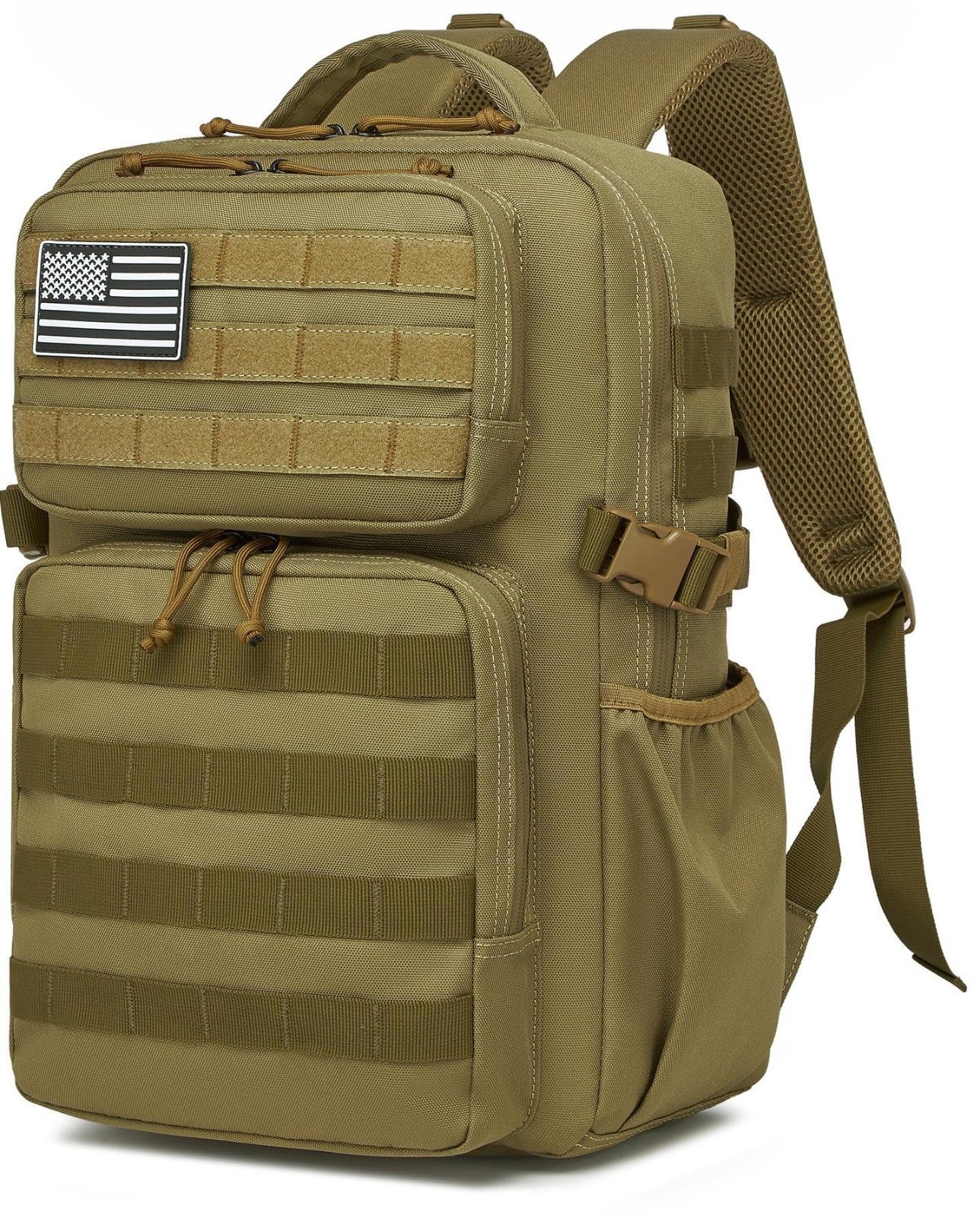 Waterproof Military Tactical Backpack   3 Day Assault Pack, Molle Daypack with W0