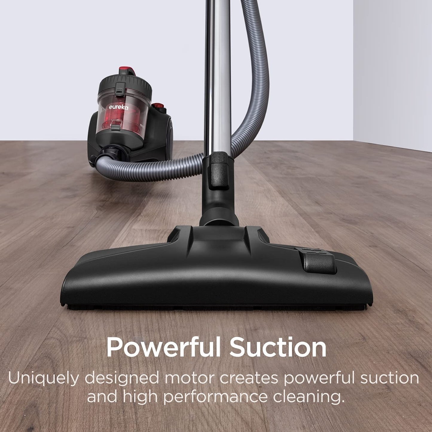 Lightweight Bagless Canister Vacuum Cleaner for Home, HEPA Filter, Power Suction1