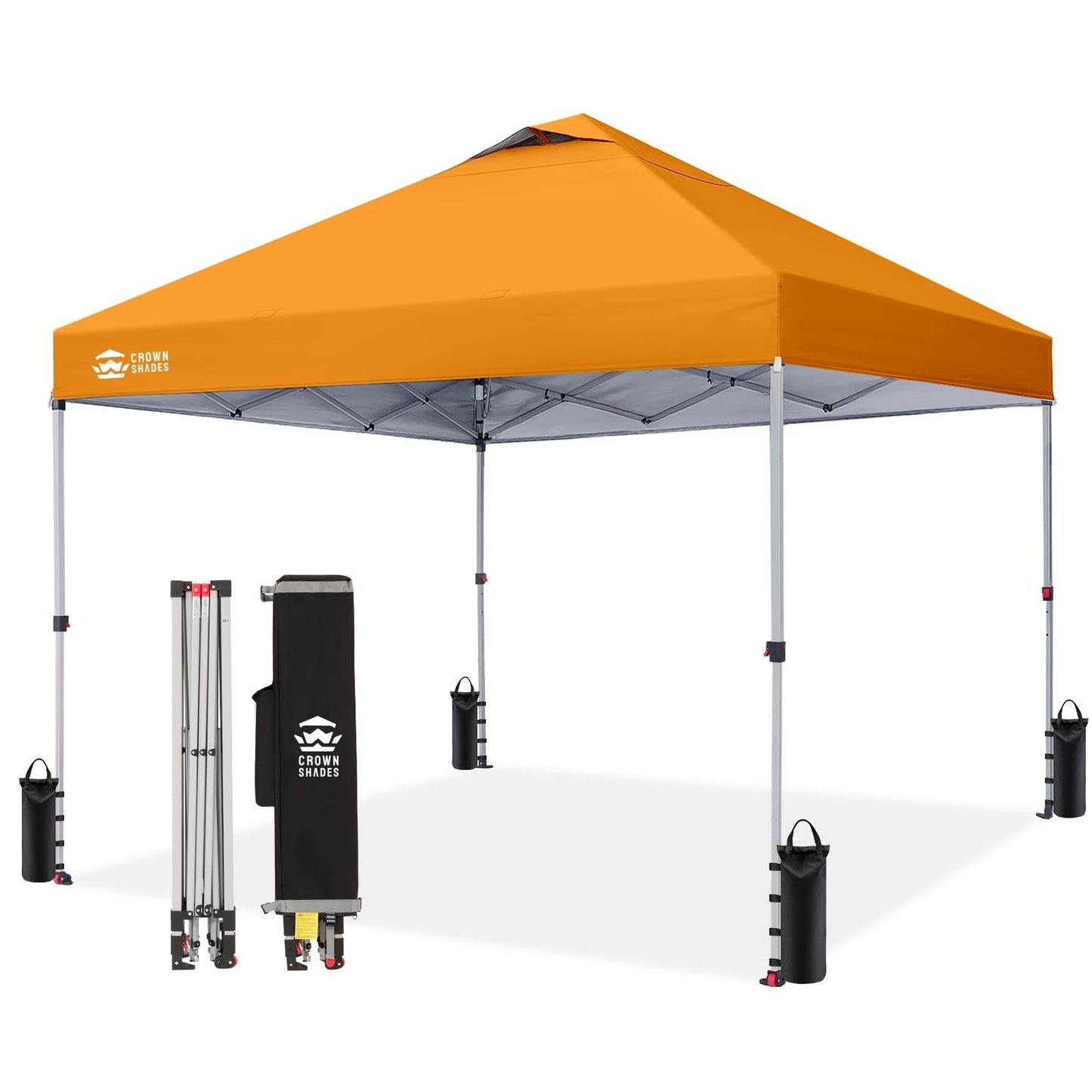 10x10 Pop Up Canopy Tent   Easy Setup, Outdoor Sun Shade for Events, Parties, Ca1