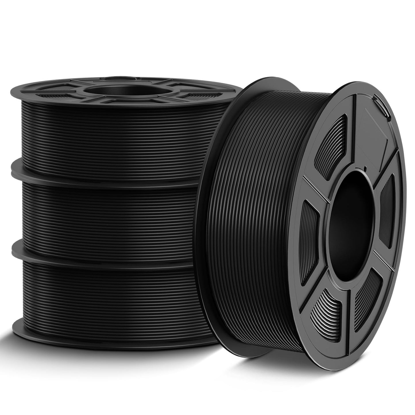 4kg PETG Filament 1.75mm Black Bundle | Strong Toughness, High Precision, Good L1