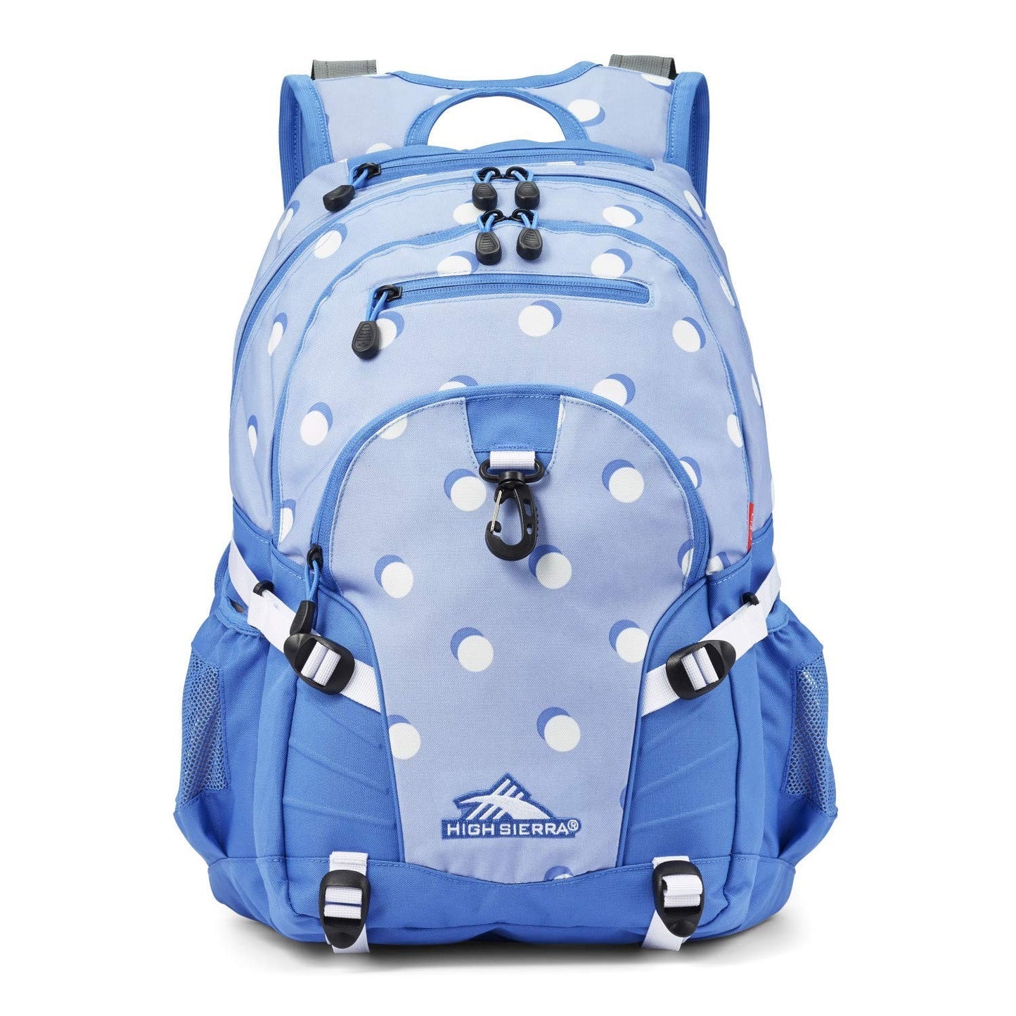 Versatile Polka Dot Backpack for Travel or Work, Tablet Sleeve, One Size3