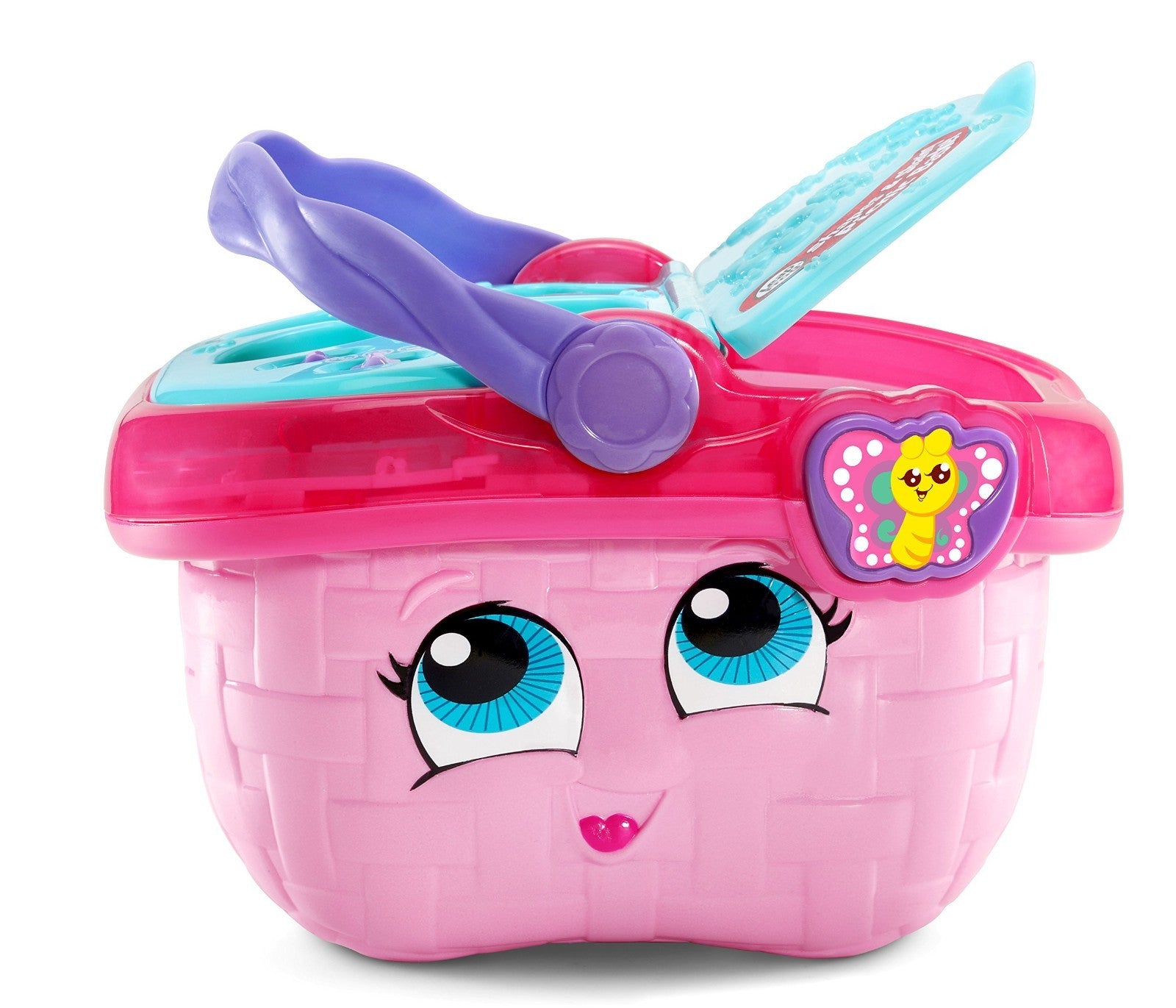 Shapes and Sharing Picnic Basket   Educational Toy for Kids, Pink, Fun Learning5