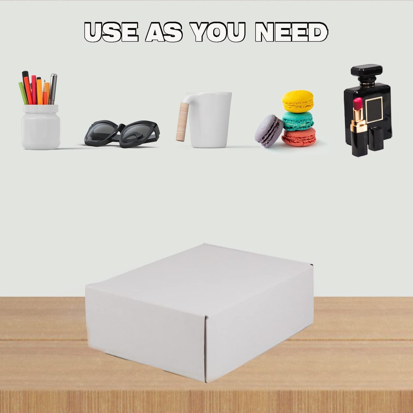 12x9x4 Shipping Boxes - White Corrugated Cardboard for Small Business, 20 Pack3