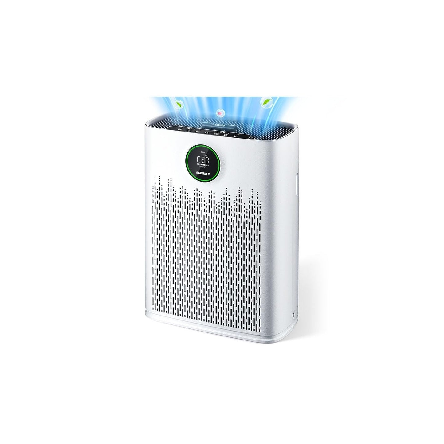 Large Room Air Purifier, True HEPA Filter, Smart Mode, 2400 Sq Ft, Quiet 22dB, A1