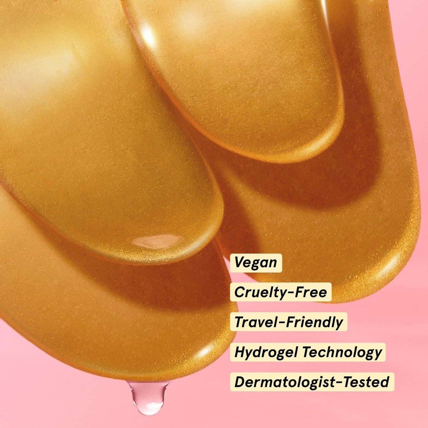 Under Eye Gel Masks - 6 Pairs for Dark Circles, Puffiness & Wrinkles - Vegan Sel6