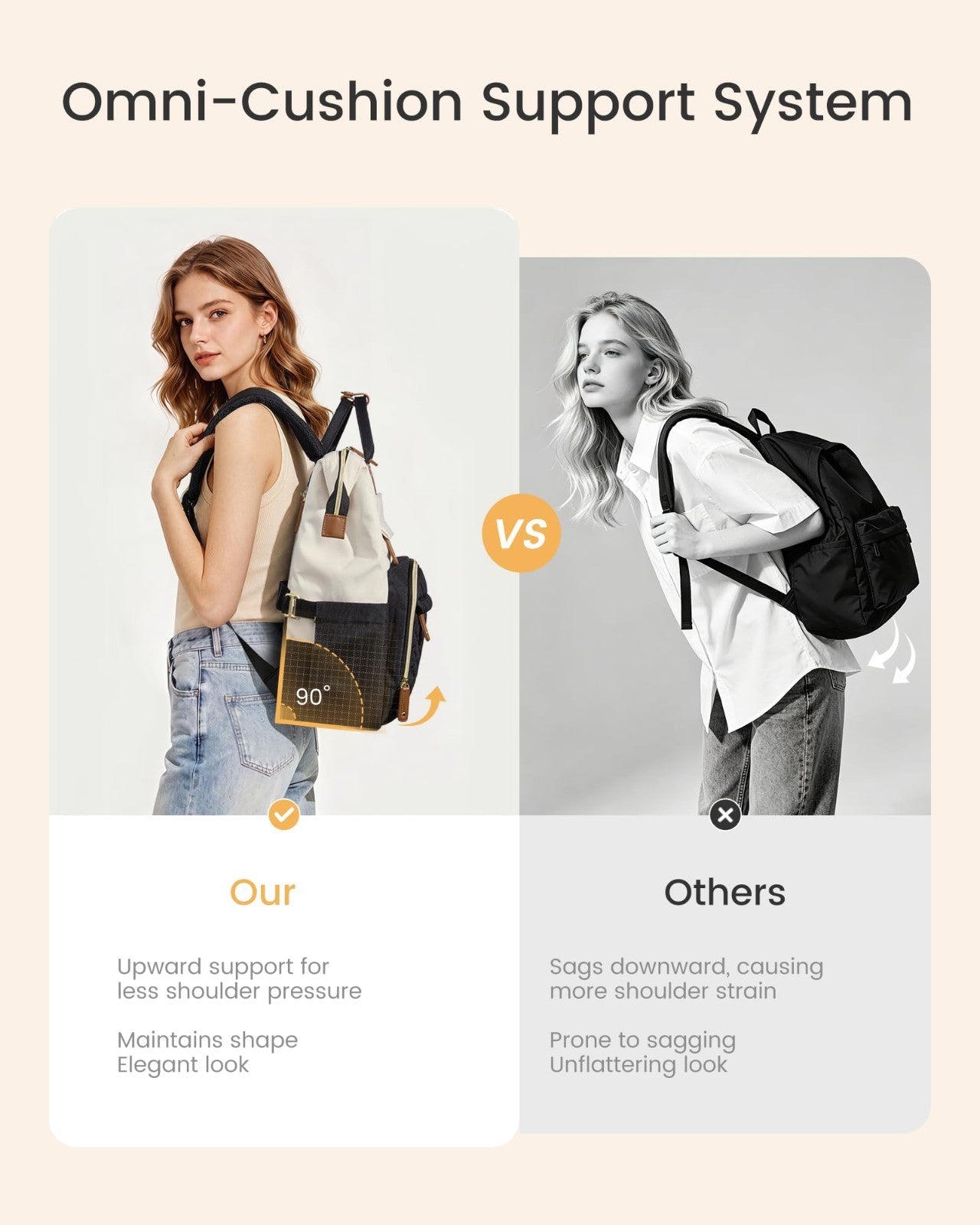 Quilted Laptop Backpack for Women   Stylish Work, Teacher & Nurse Purse5