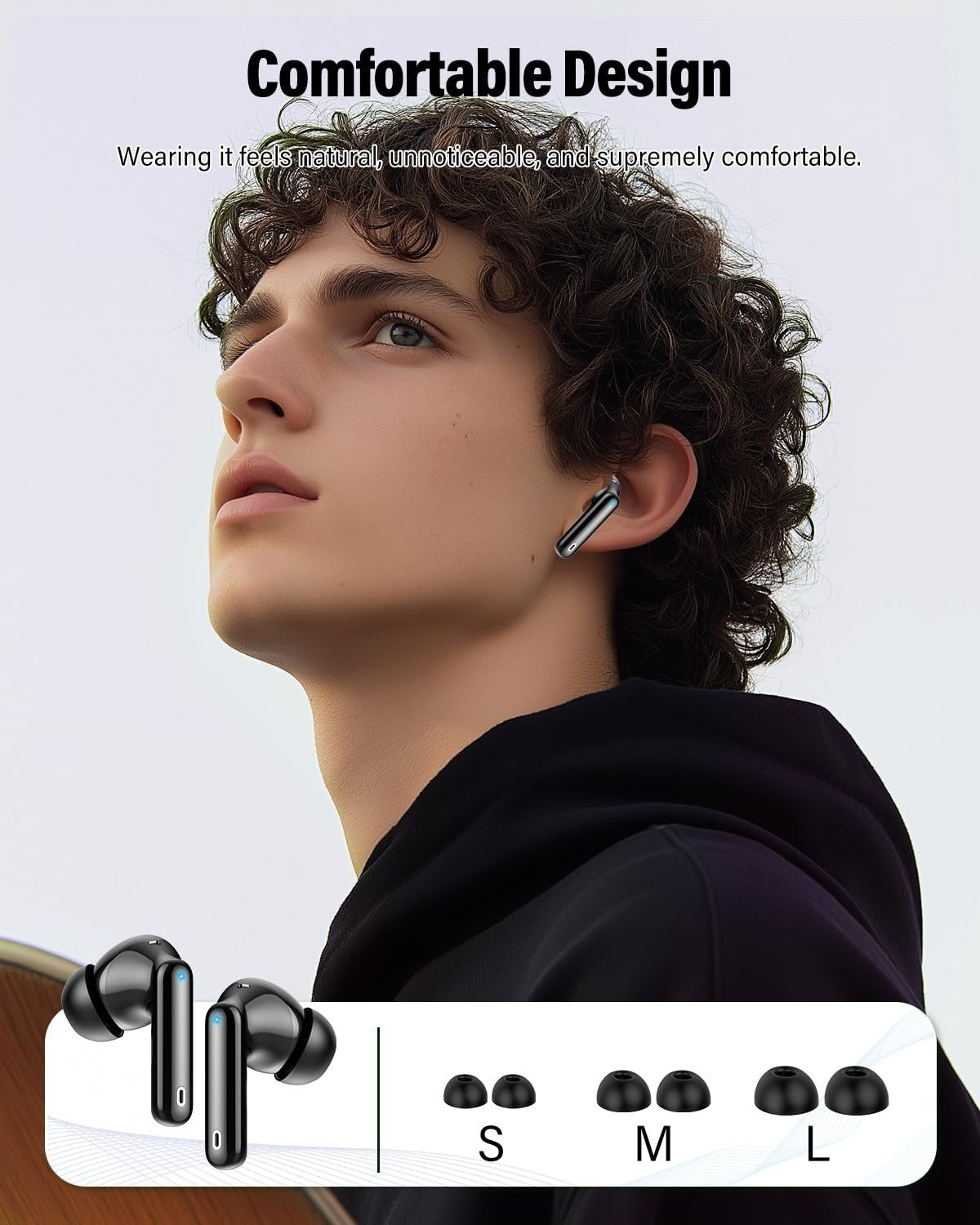 Wireless Earbuds Bluetooth 5.4, Noise Cancelling, 36H Playtime, IP7 Waterproof,5