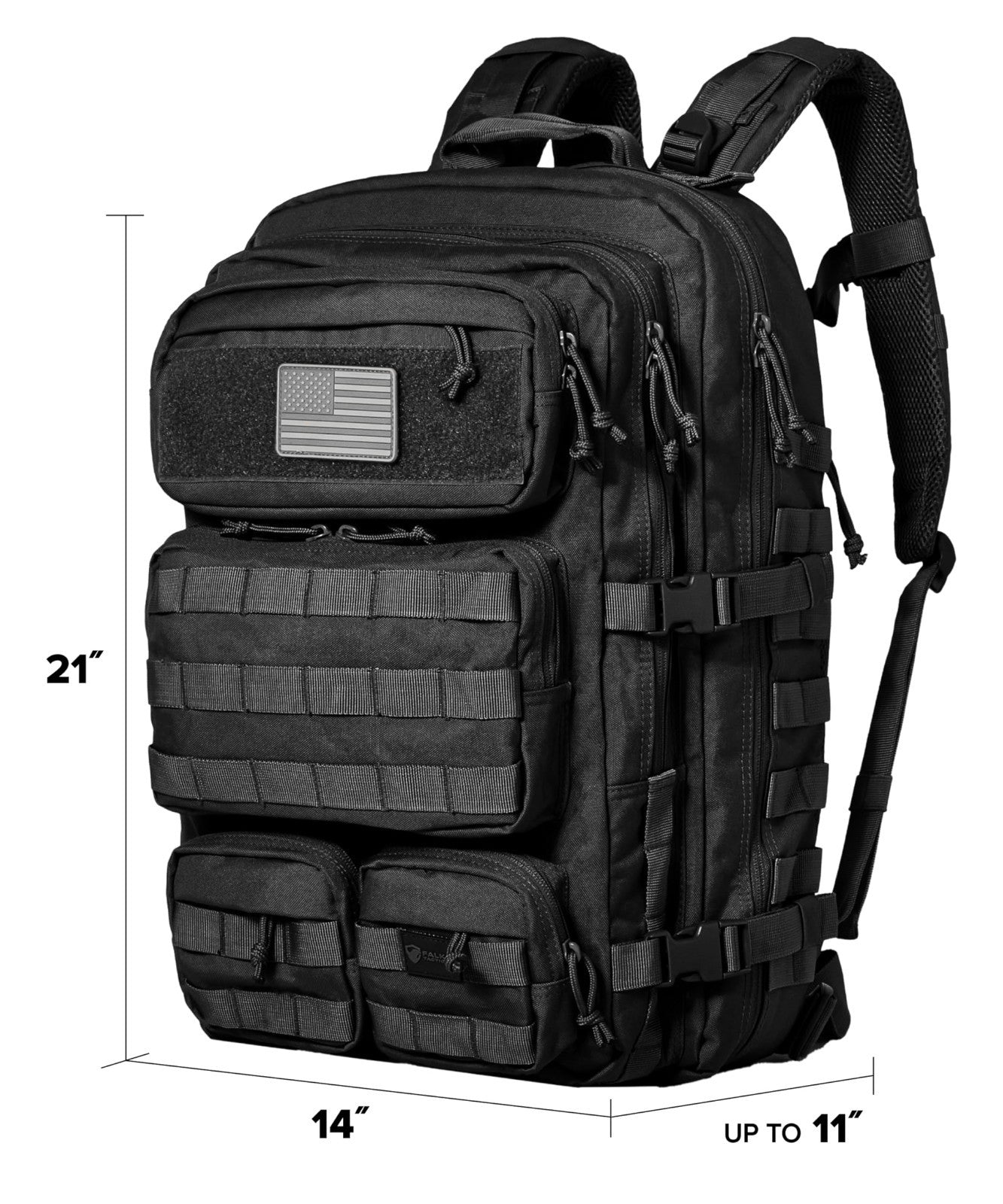 50L Military Molle Rucksack for Men & Women   Durable Bugout Backpack, Outdoor G6