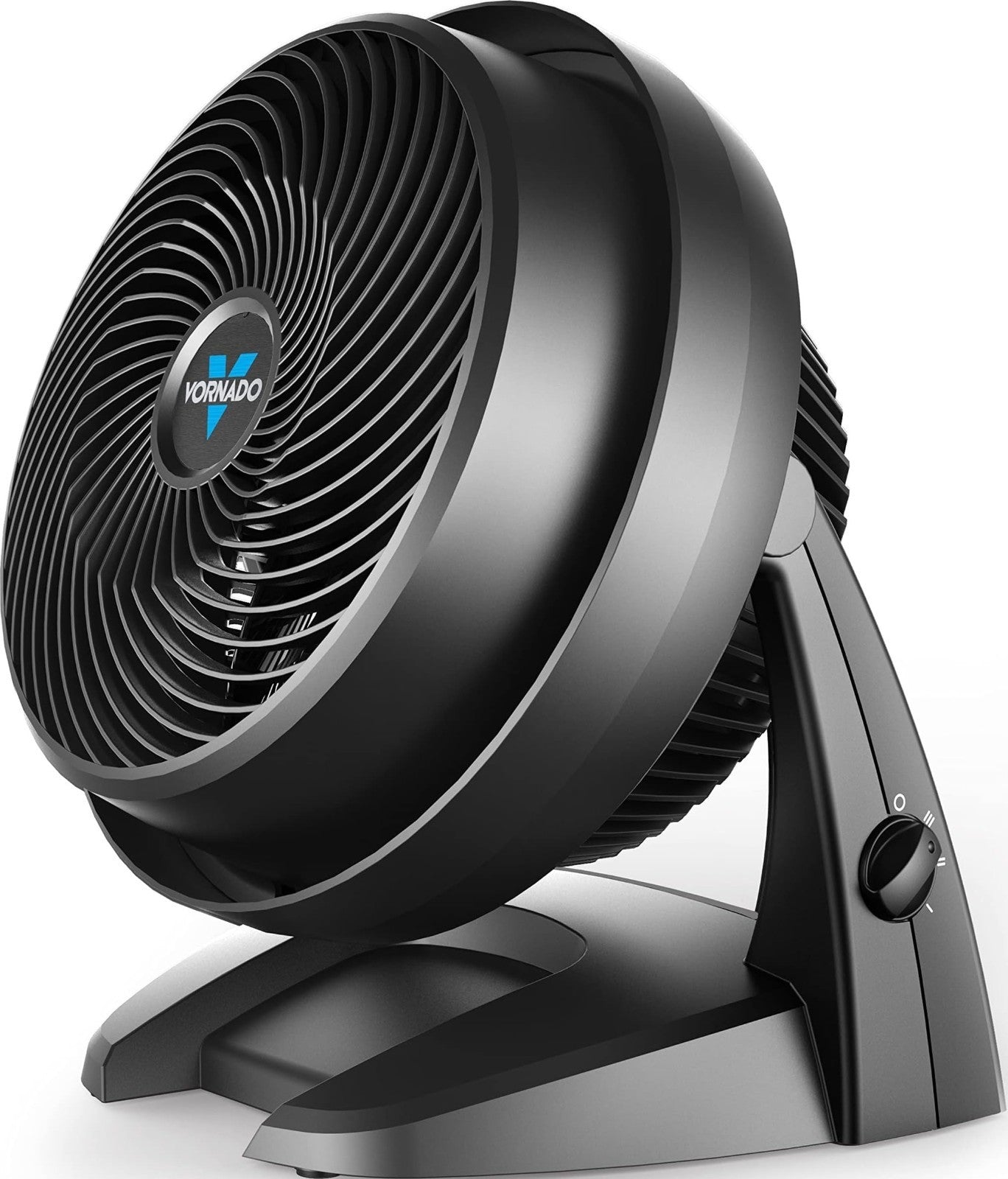 Medium Air Circulator Fan - 3 Speed, Adjustable Tilt, Quiet Cooling, 9in Floor F1