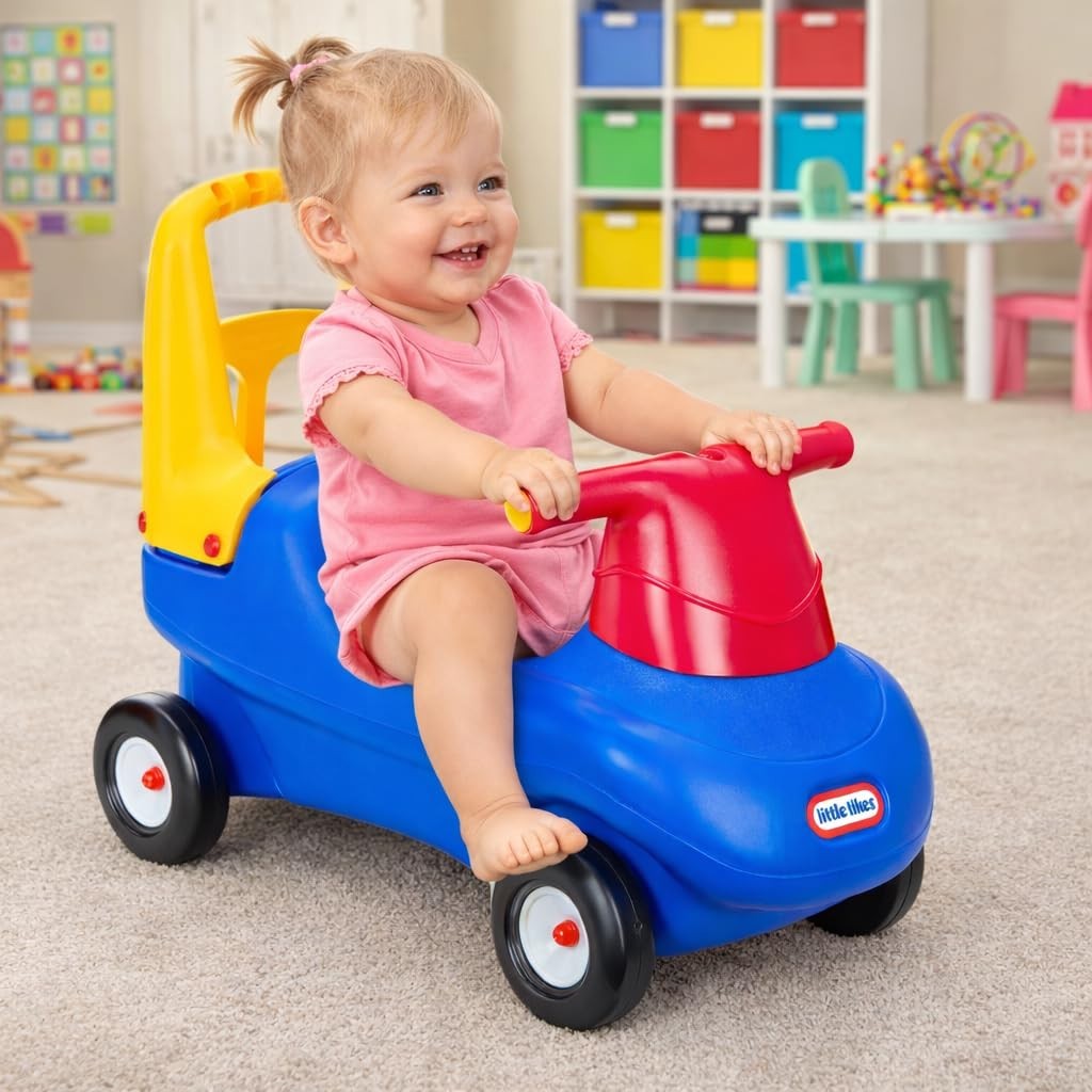 Push and Ride Racer Toy - 22"L x 10"W x 17"H, Fun Outdoor Ride-On for Kids2