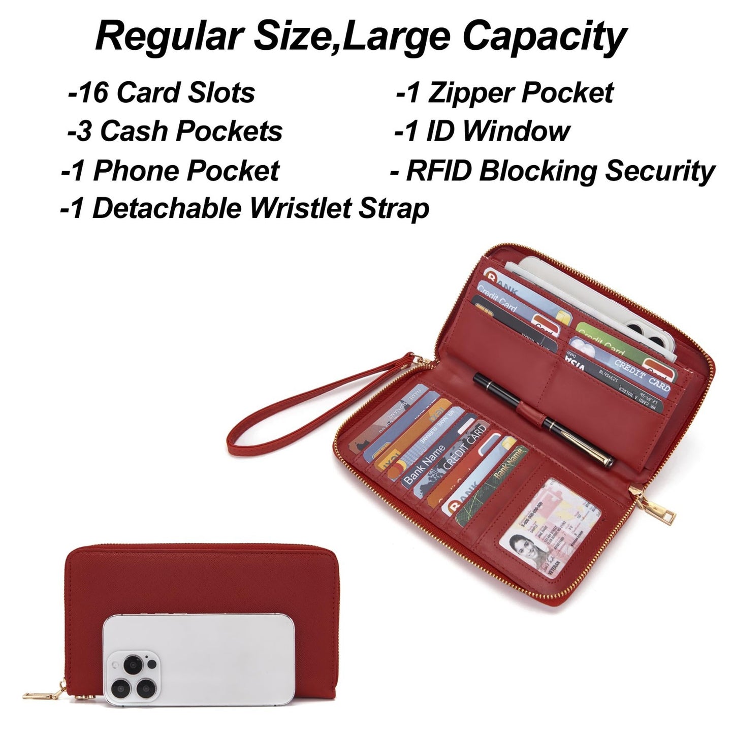 Stylish Structured Satchel Tote Handbag Set for Women with RFID Wallet - Fashion3