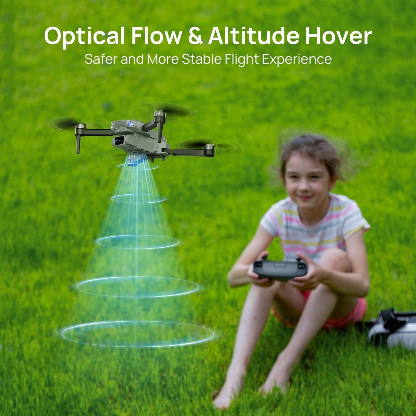 Foldable 4K UHD Camera Drone with Brushless Motor, 36 Min Flight, FPV, Altitude6