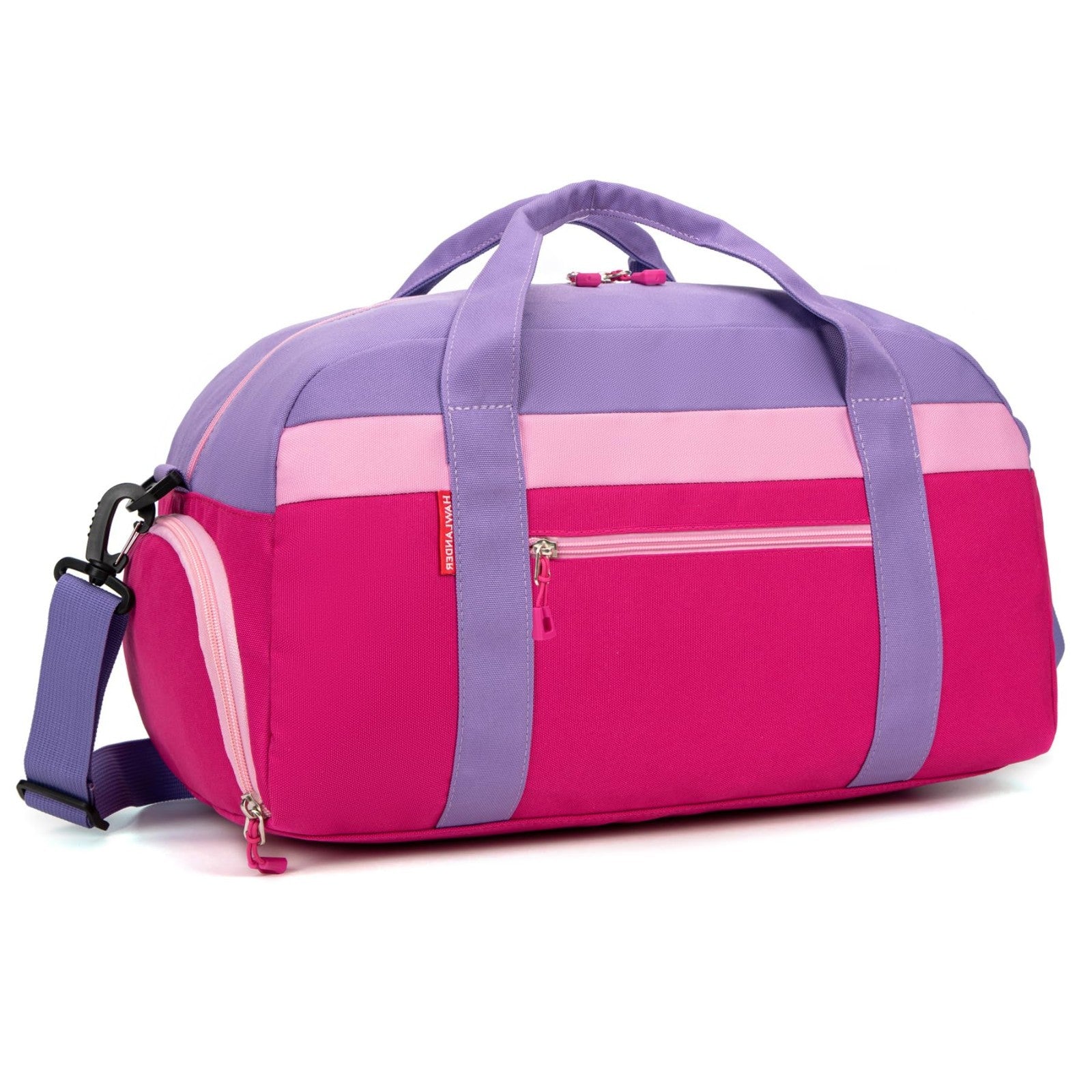 Kids Duffle Bag 18" - Rose Purple, Perfect for Weekender, Sports, Overnight Trav1