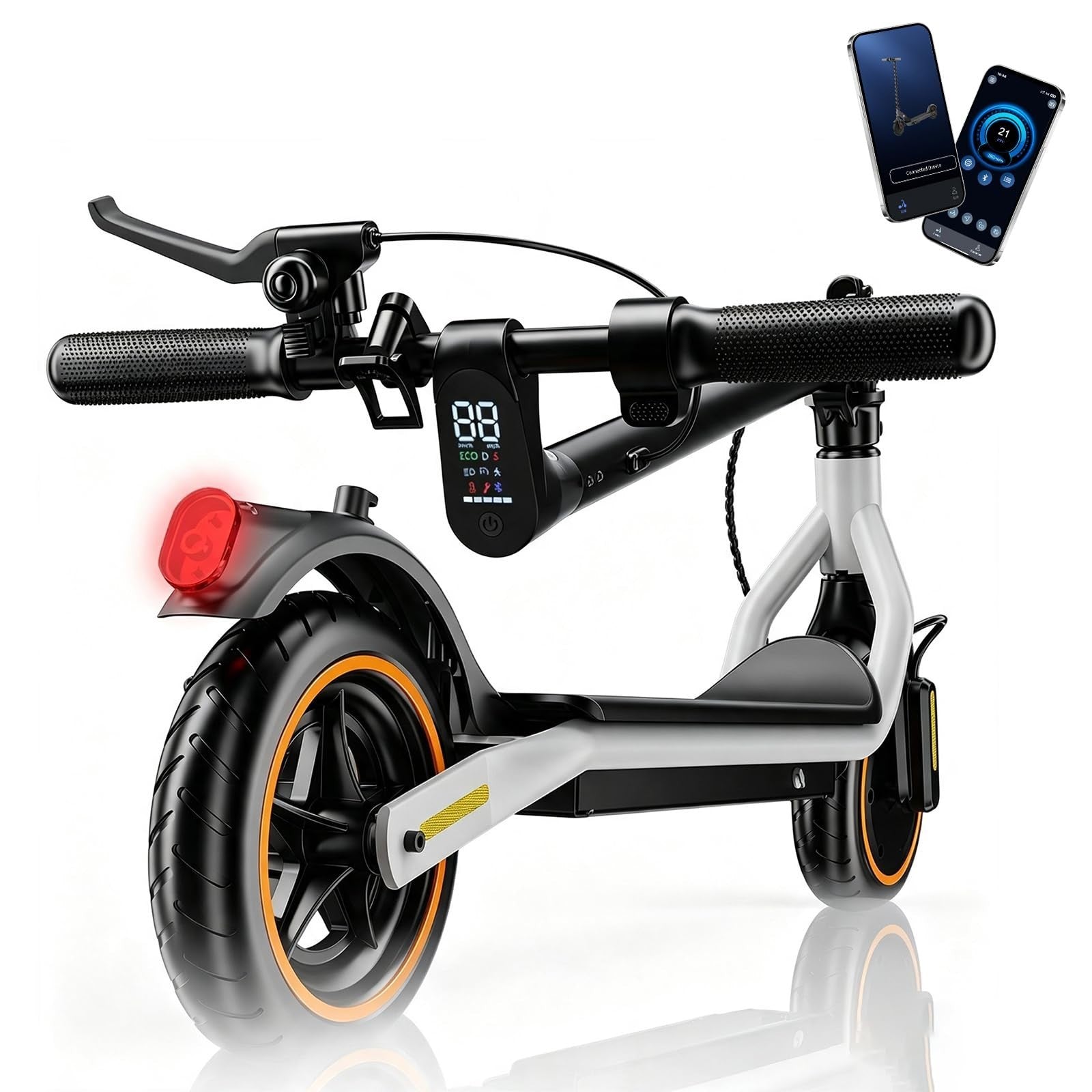 High-Power Electric Scooter for Adults & Teens, 1200W/1000W/500W Motor, 10"/8.5"1
