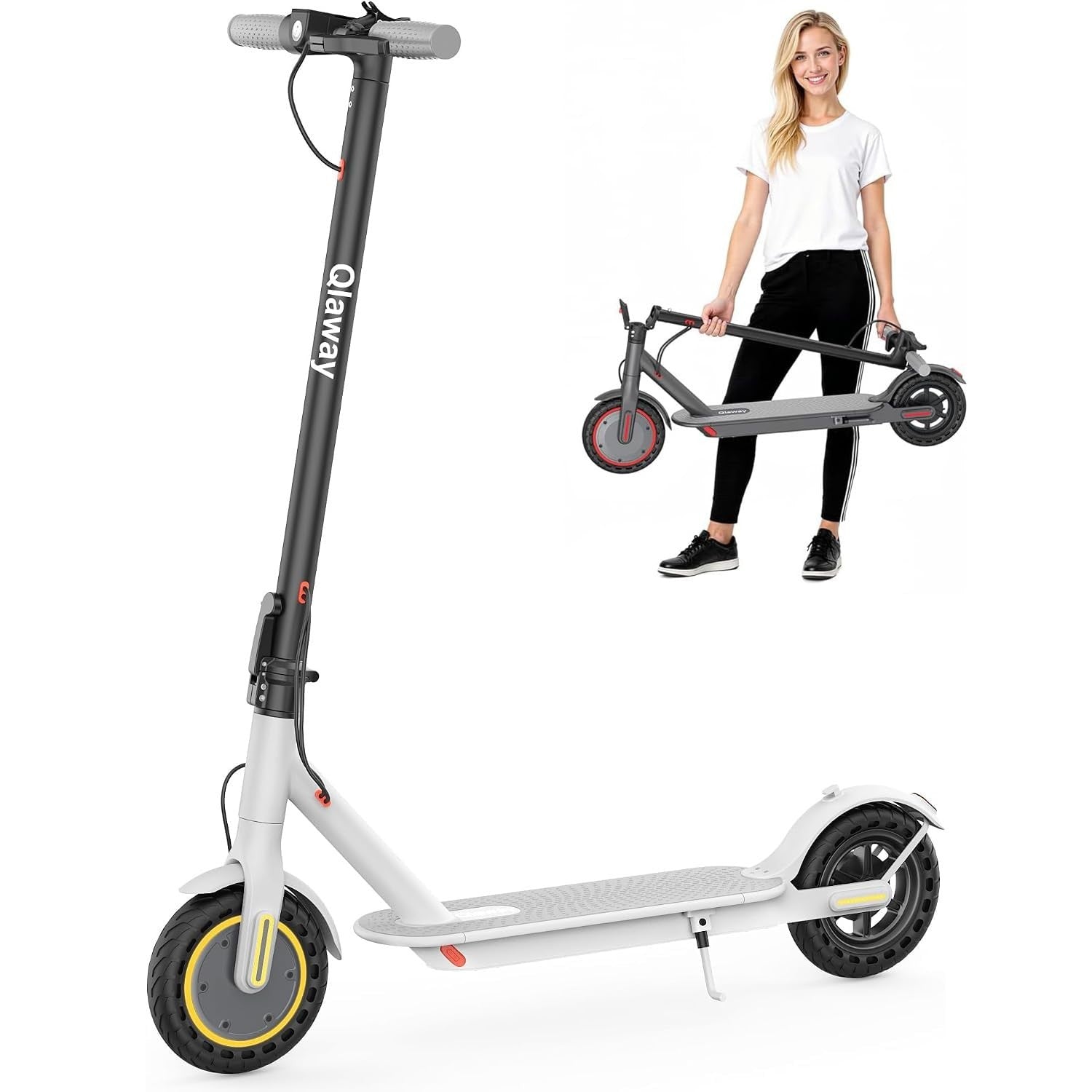 Electric Scooter 8.5''/10'' - 19/20MPH, 700/1000W Motor, 15/22 Miles Range, Port1