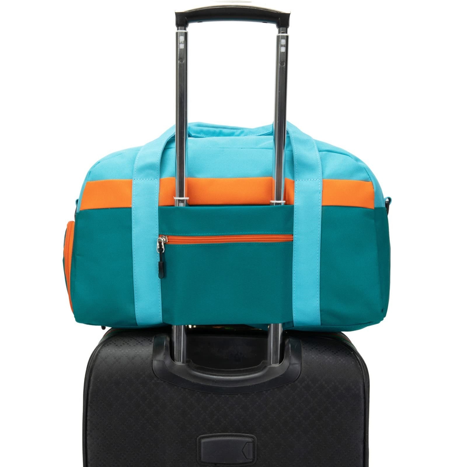 Kids 18" Duffle Bag - Blue Green, Perfect for Weekend Trips, Sports & Travel4