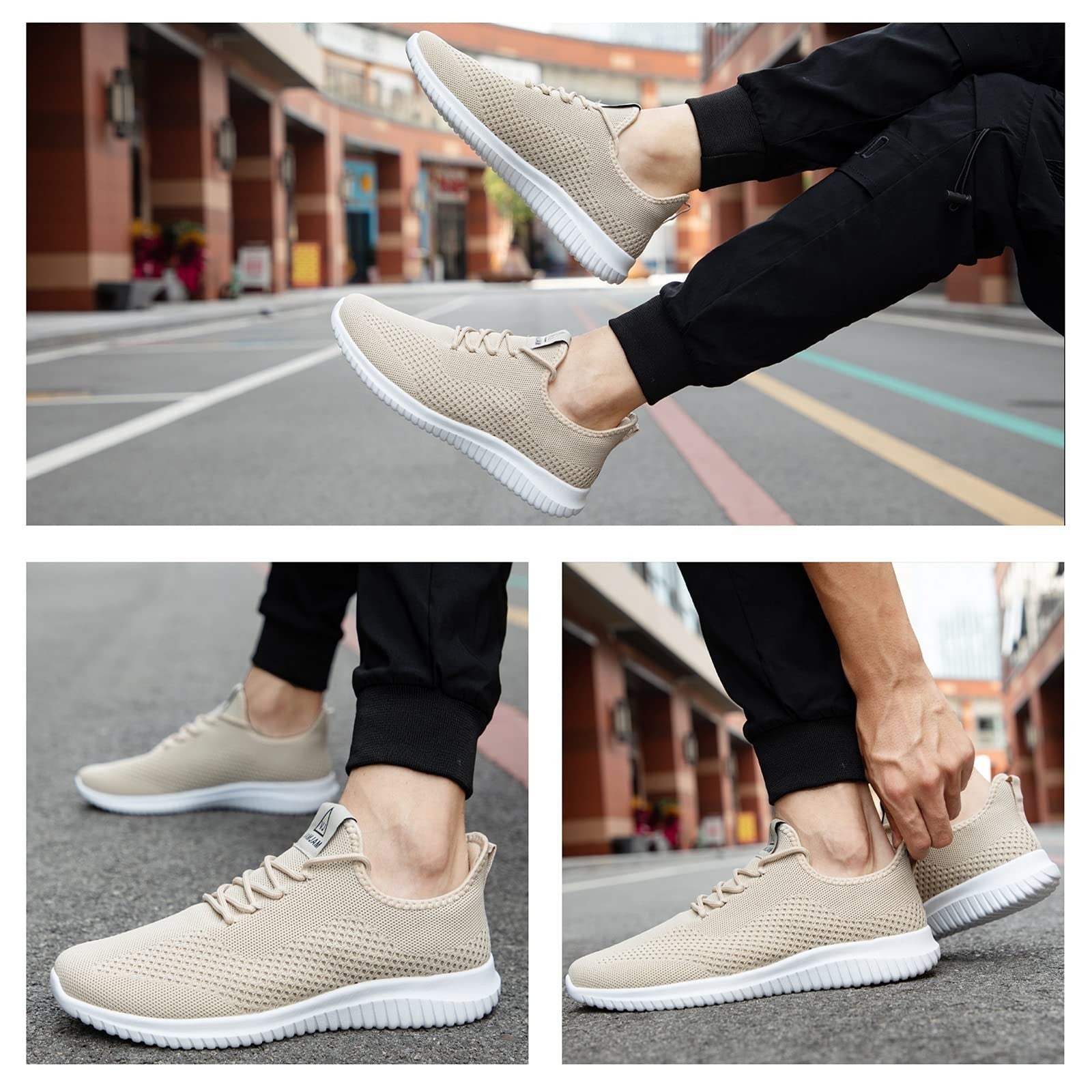 Lightweight Breathable Men's Running Shoes - Non-Slip Athletic Sneakers for Walk7