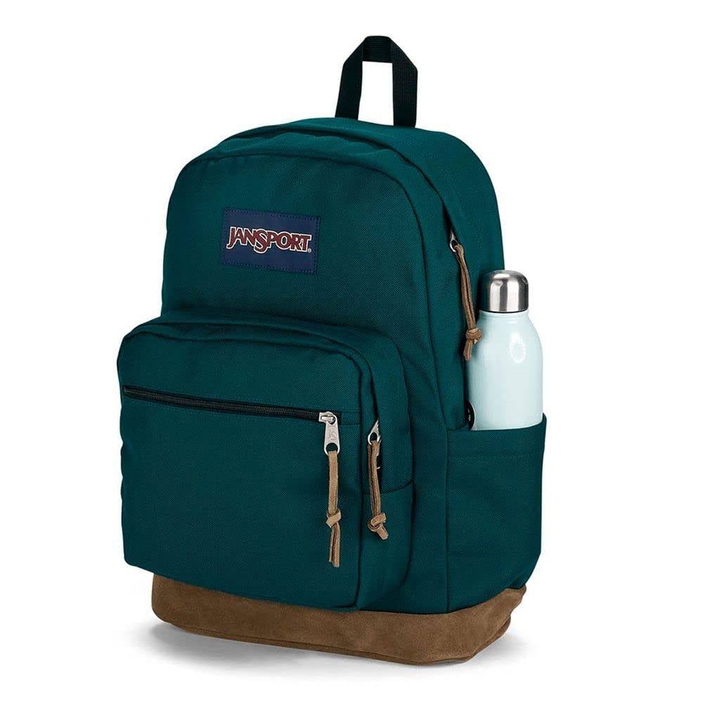 Durable Daypack Backpack with Padded 15" Laptop Sleeve & Water Bottle Pocket   G6