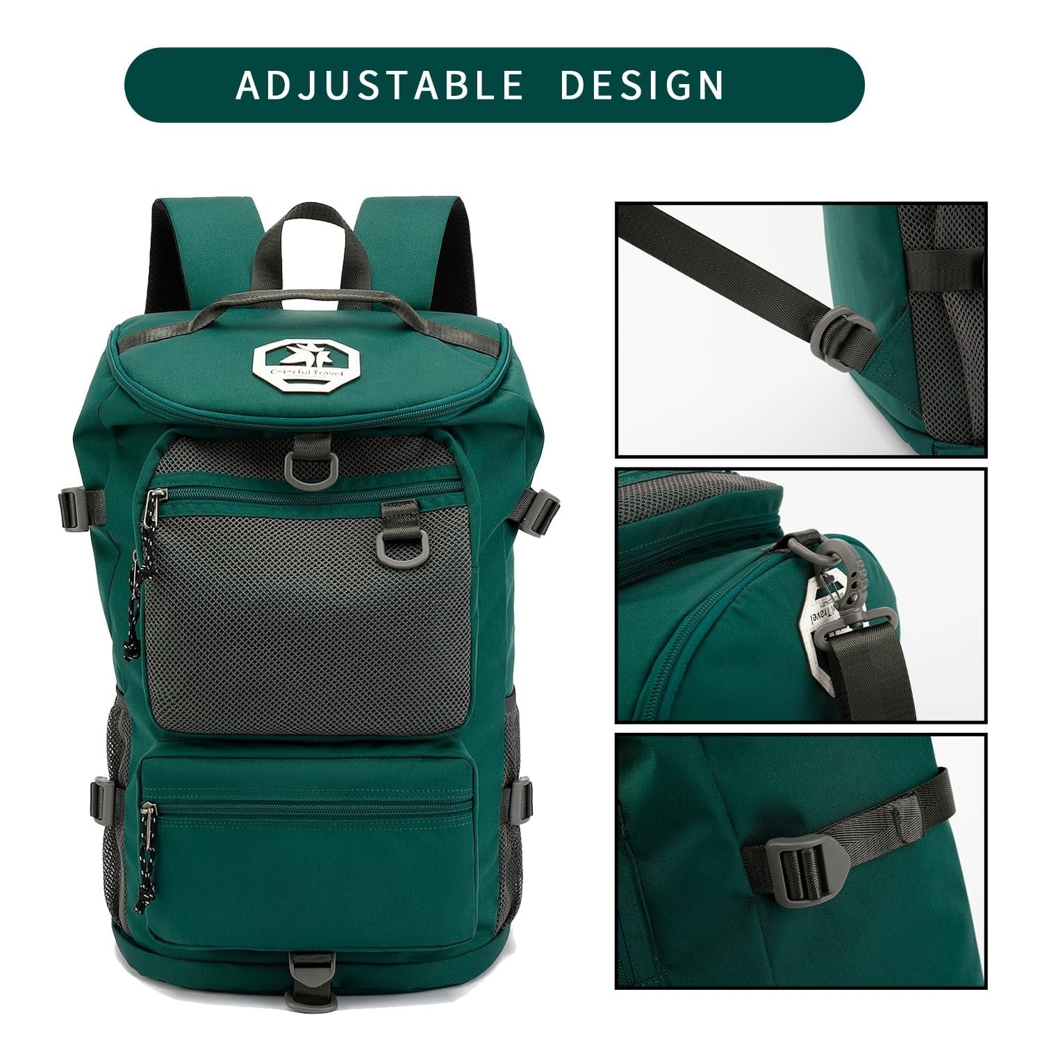 Waterproof Gym Duffel Backpack with Shoe Compartment, 4 Carry Methods, Sports &5