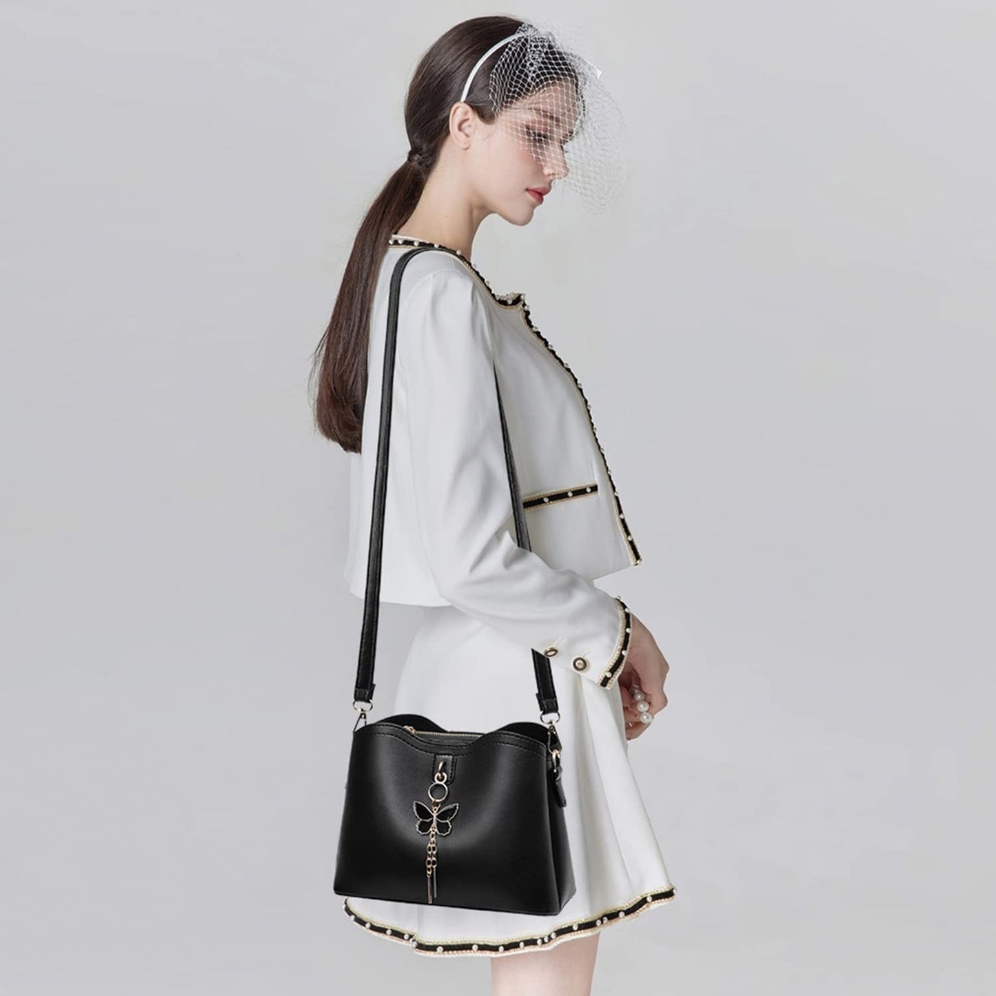 Stylish Lightweight Crossbody Bag for Women & Teens - Fashionable Handbag Purse2