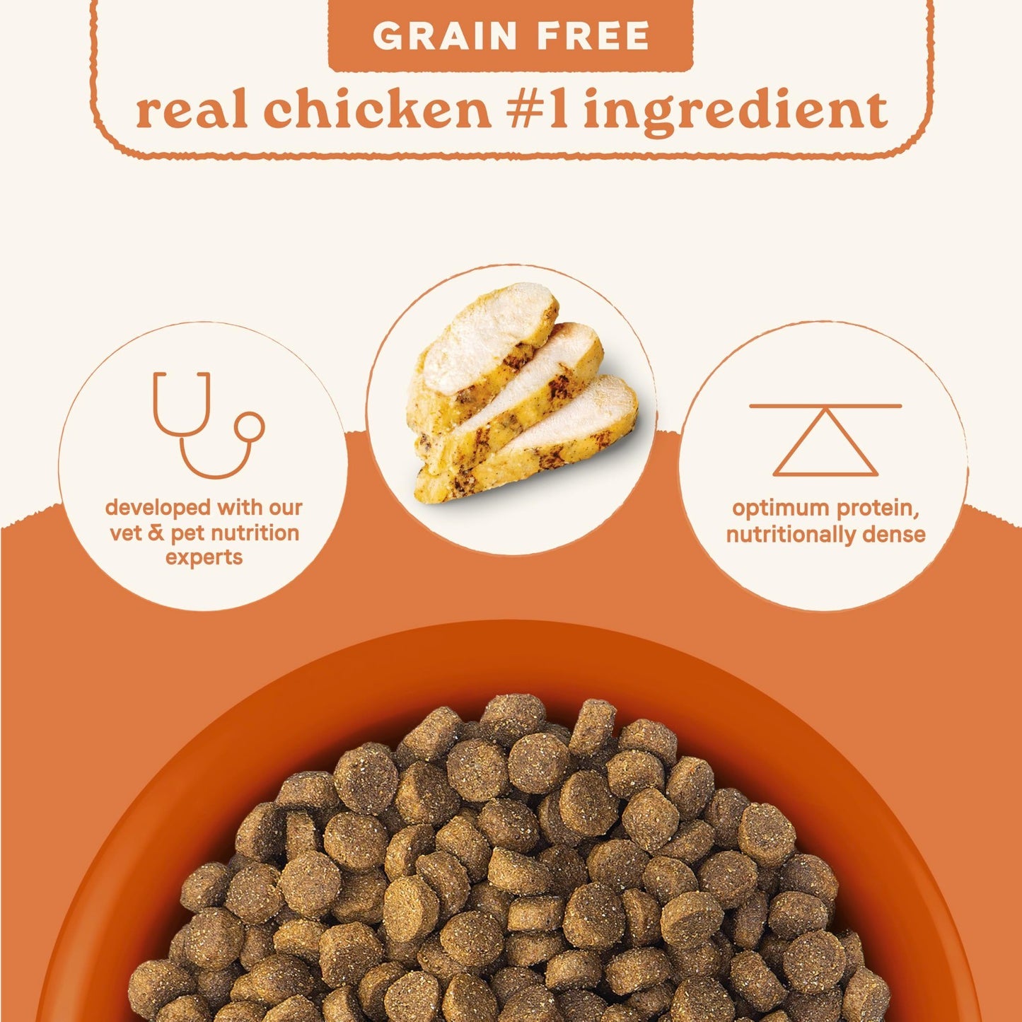 Grain Free Dog Food, All Life Stages, Real Chicken & Potato, 24 lb Bag2