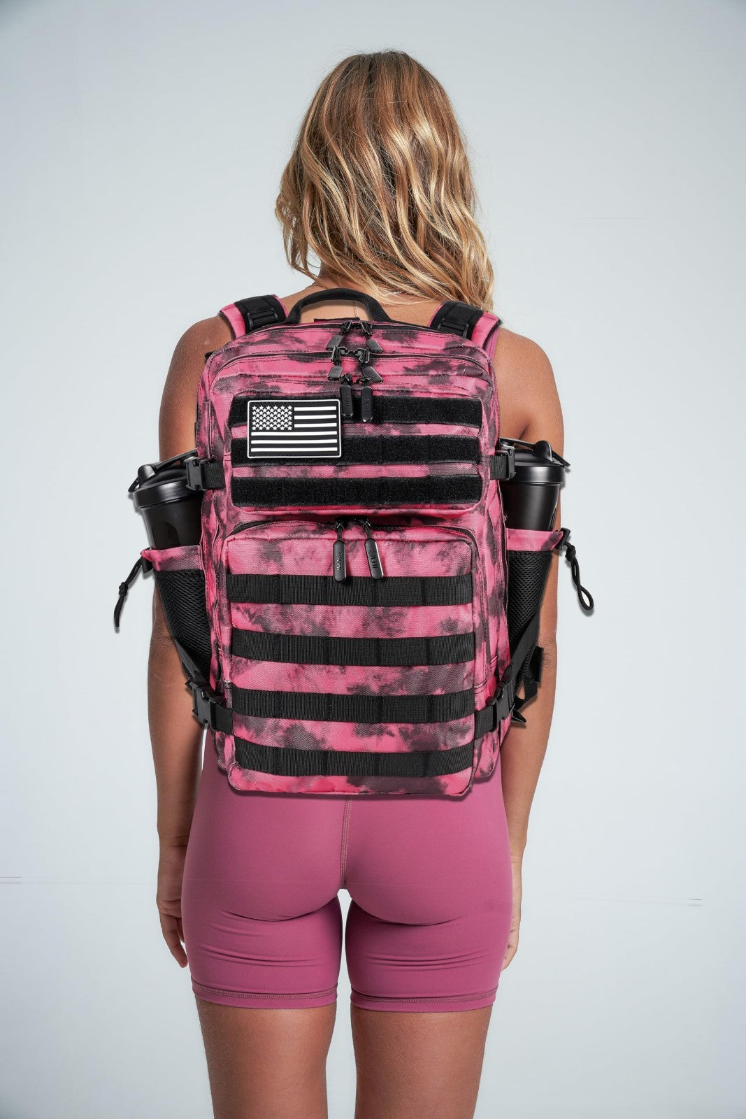 Tactical Military Backpack 25L/35L Army Assault Pack Rucksack with Bottle Holder5