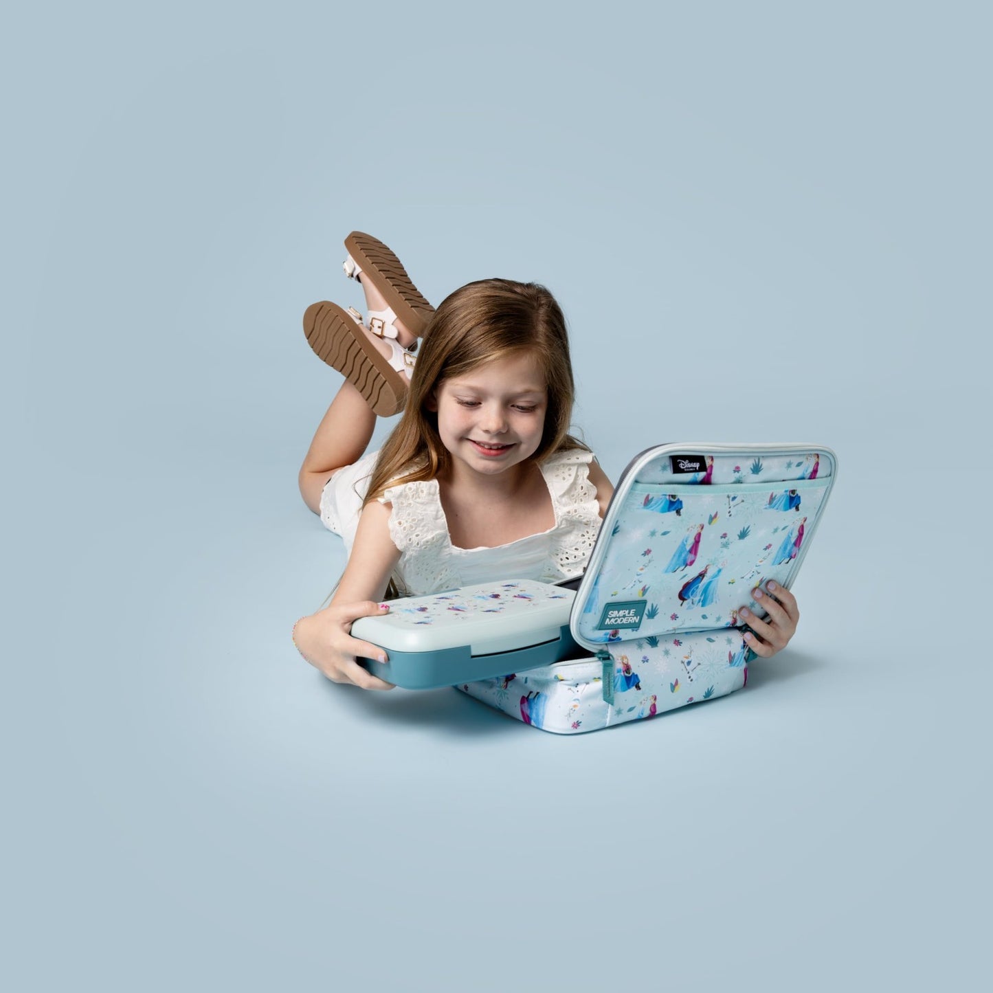 Disney Frozen Kids Lunch Box & Insulated Bag | Cute Bento Lunch Container for Sc4