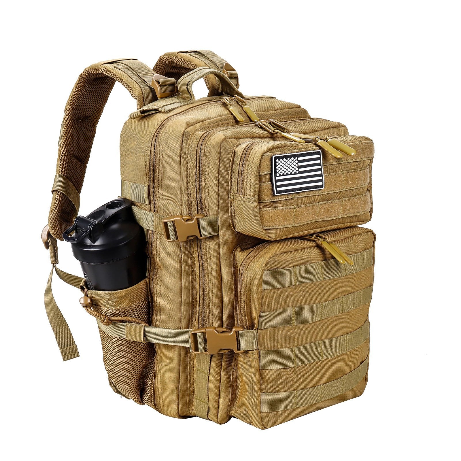 Tactical Military Backpack 25L/35L   Army Assault Pack, Small Rucksack with Wate1