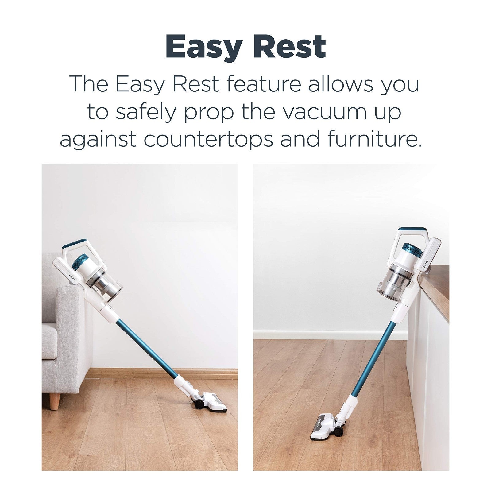 Lightweight Cordless Vacuum Cleaner - High Efficiency Digital Motor, LED Headlig3