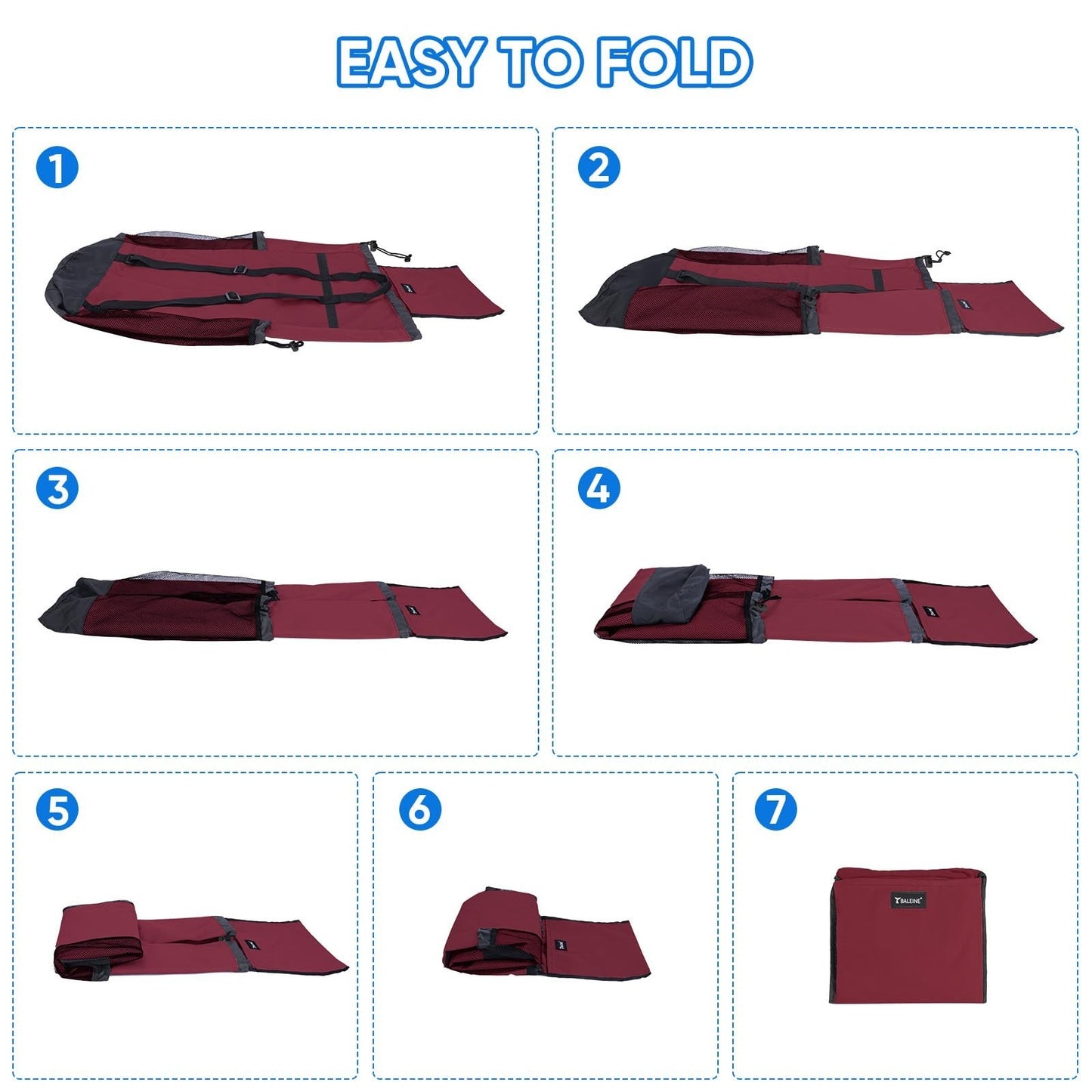 Optimized eBay Title:  "120L Large Laundry Backpack Bag - Durable 900D Oxford F5
