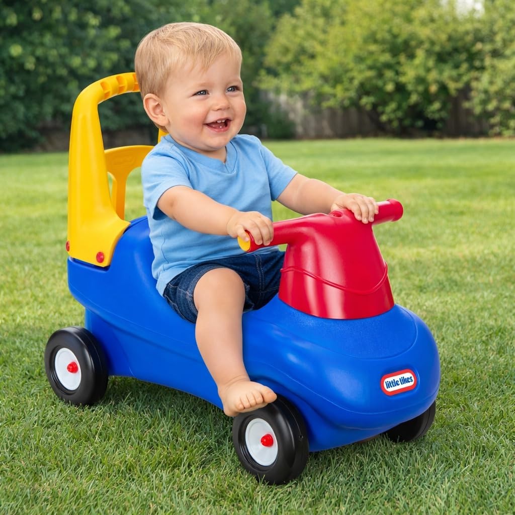 Push and Ride Racer Toy - 22"L x 10"W x 17"H, Fun Outdoor Ride-On for Kids5
