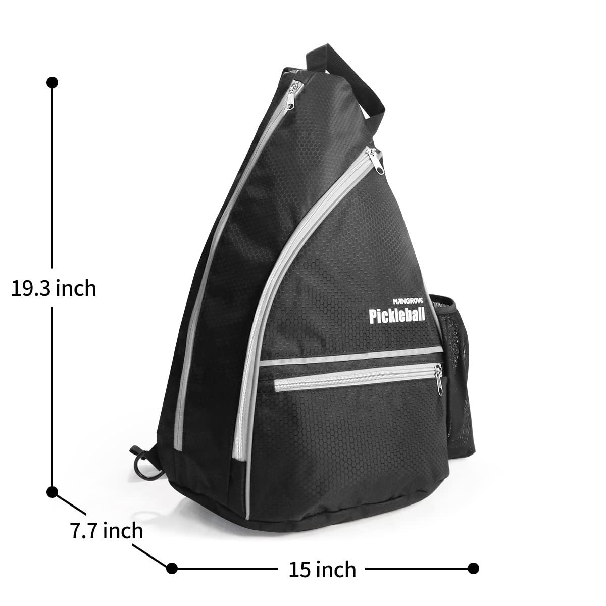 Large Capacity Pickleball Backpack with Fence Hook, Water-Resistant, Padded Back9