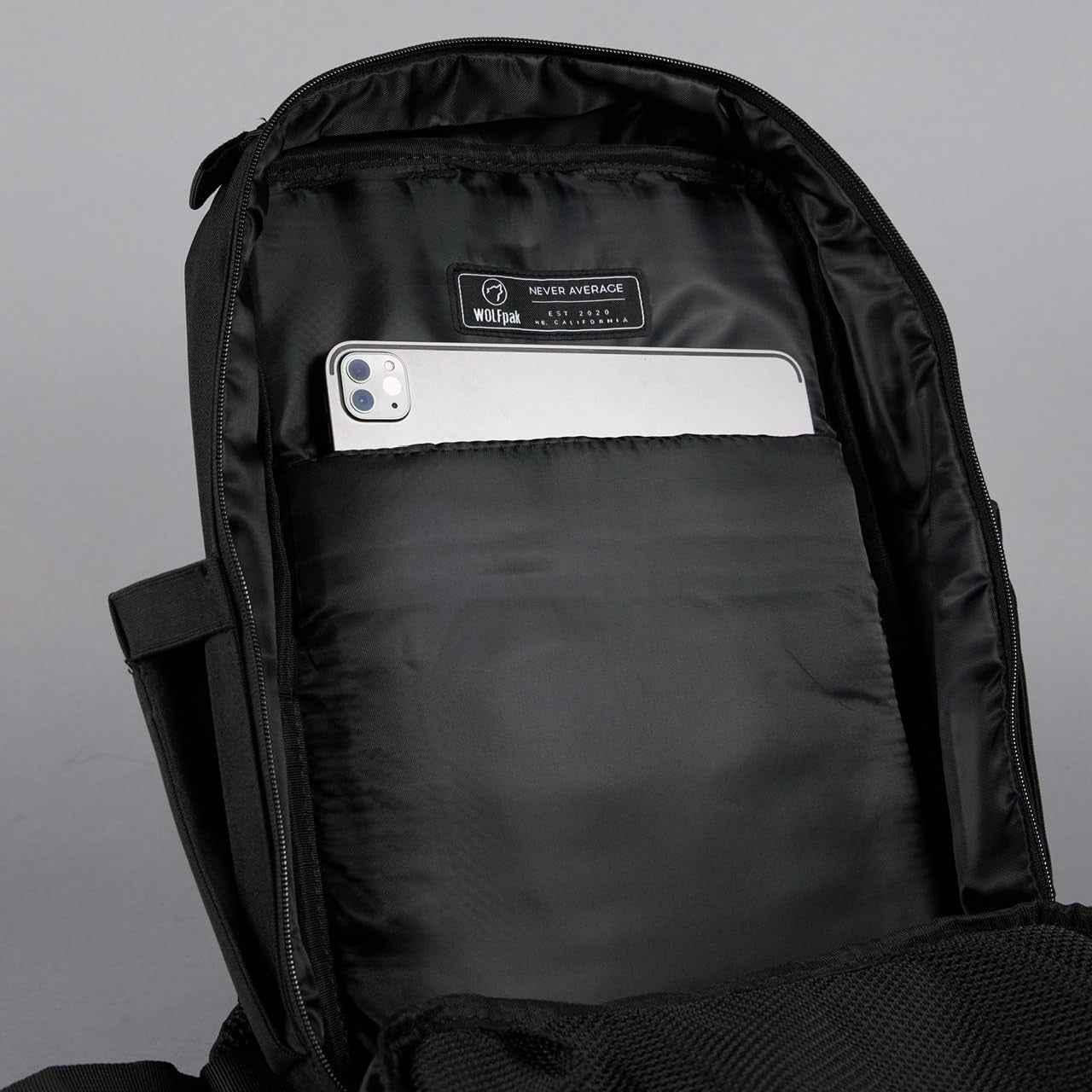 Slim Tactical Gym Backpack   Minimalist Daypack with Laptop Pocket & Cup Holders8
