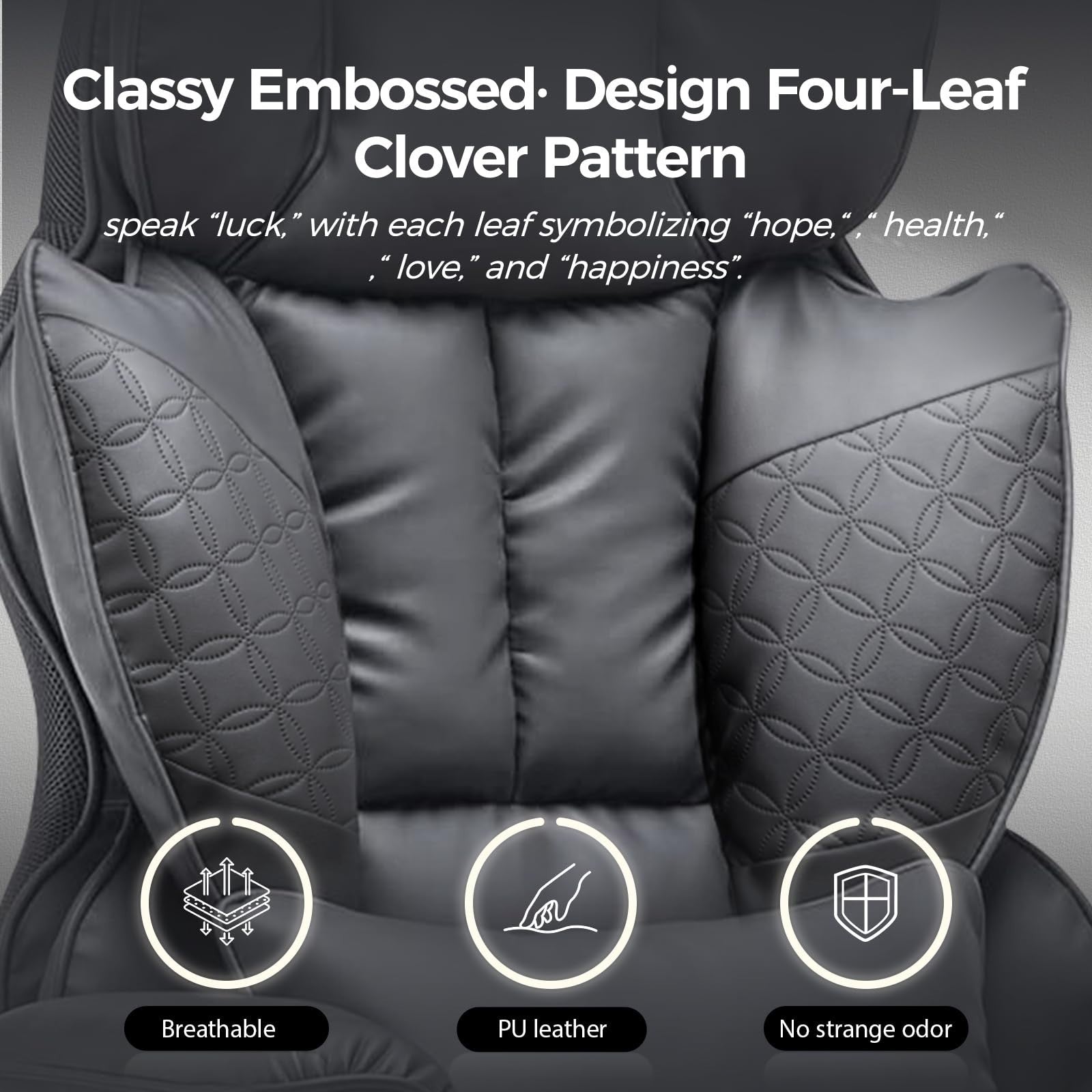 Big & Tall Gaming Chair 400lbs Heavy Duty with Foot Rest, Ergonomic Lumbar Suppo4