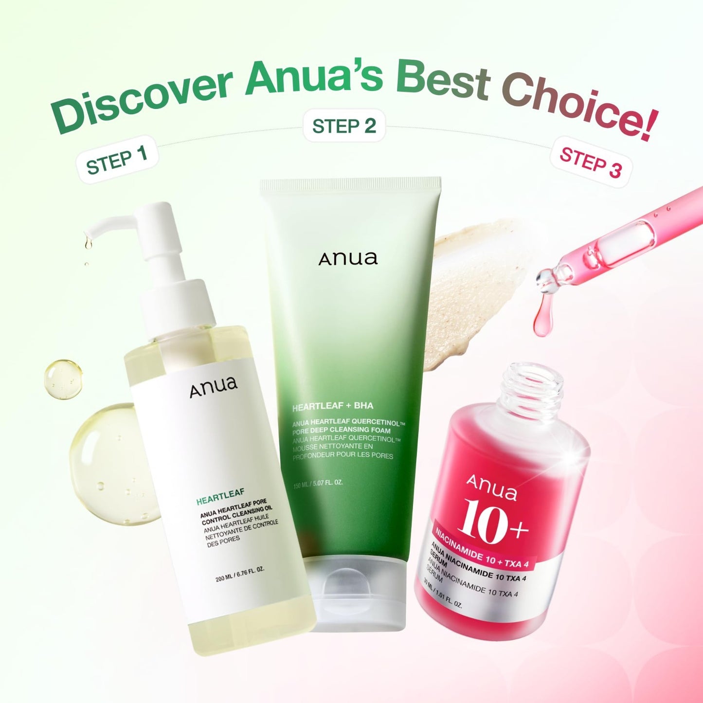 3 Step Glass Skin Beginner Kit for Radiant, Hydrated Complexion   Skincare Set2