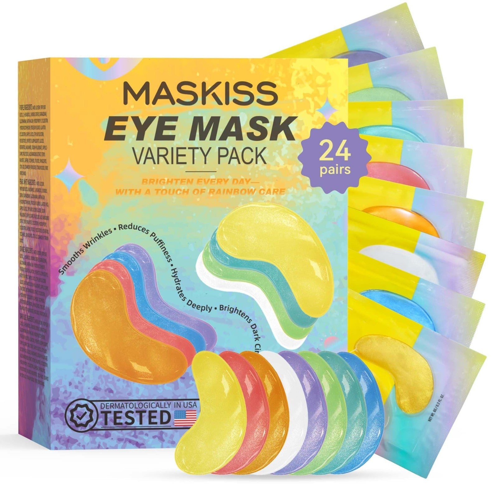 Variety Pack Under Eye Patches (24 Pairs) - Eye Masks for Dark Circles & Puffine1